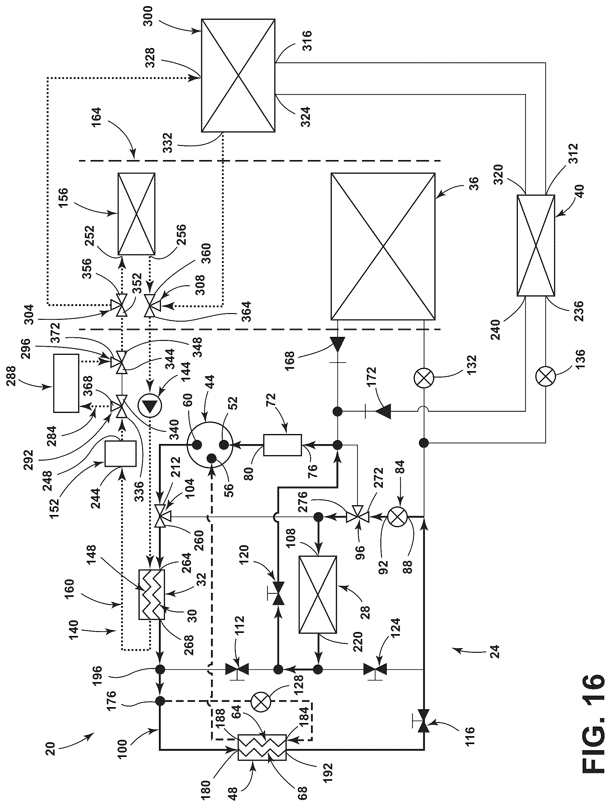 Patent US12097750 Figure 17 – Heat pump for a vehicle