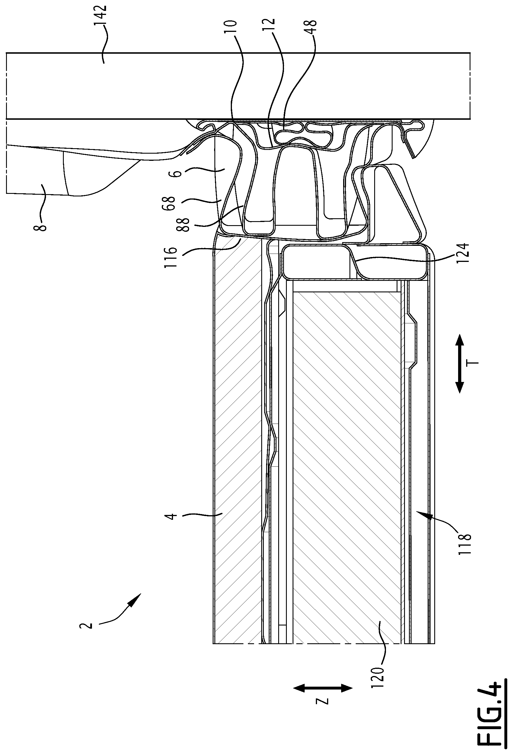 Patent US12097755 Figure 4 – Side sill part for an automotive vehicle