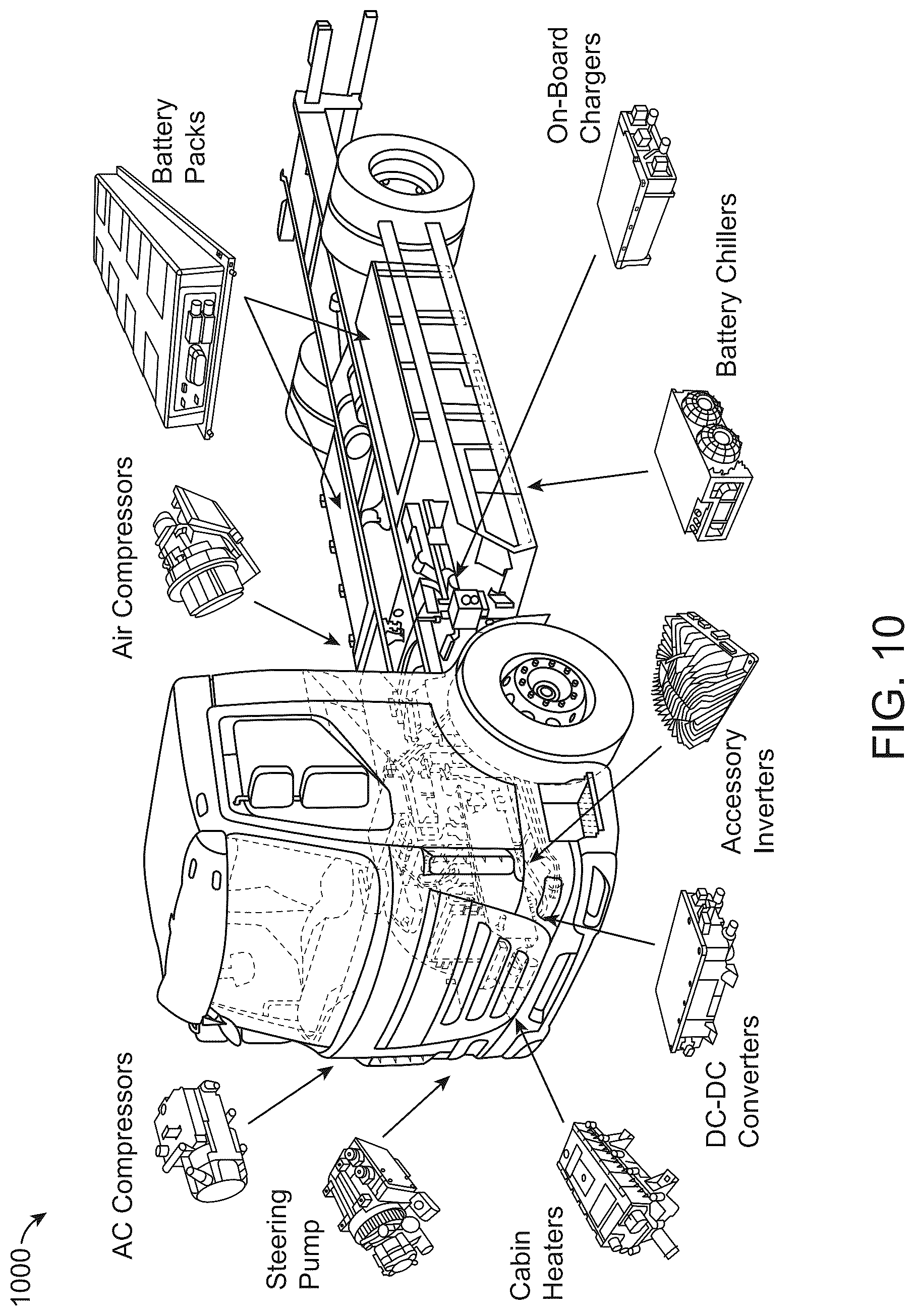 Patent US12097756 Figure 10 – Electric vehicle battery module
