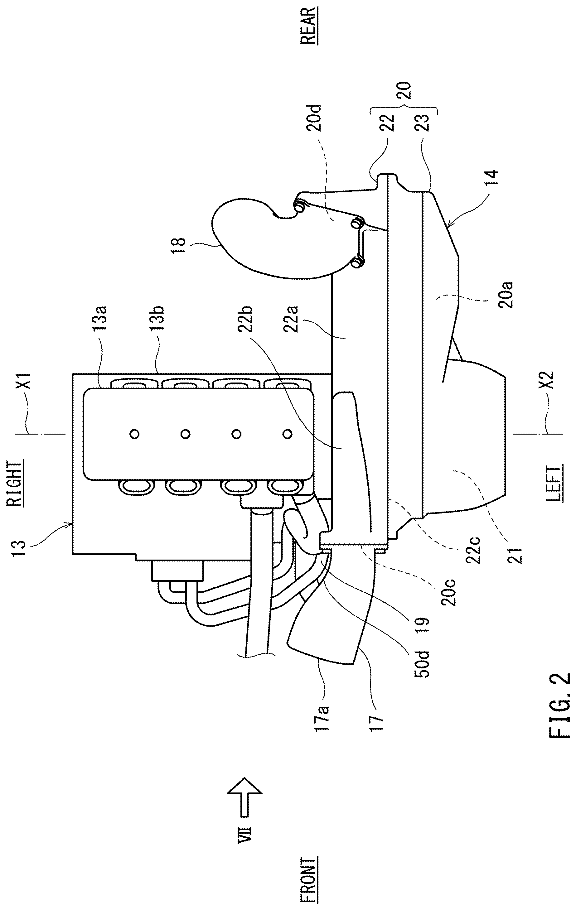 Patent US12097758 Figure 2 – Utility vehicle