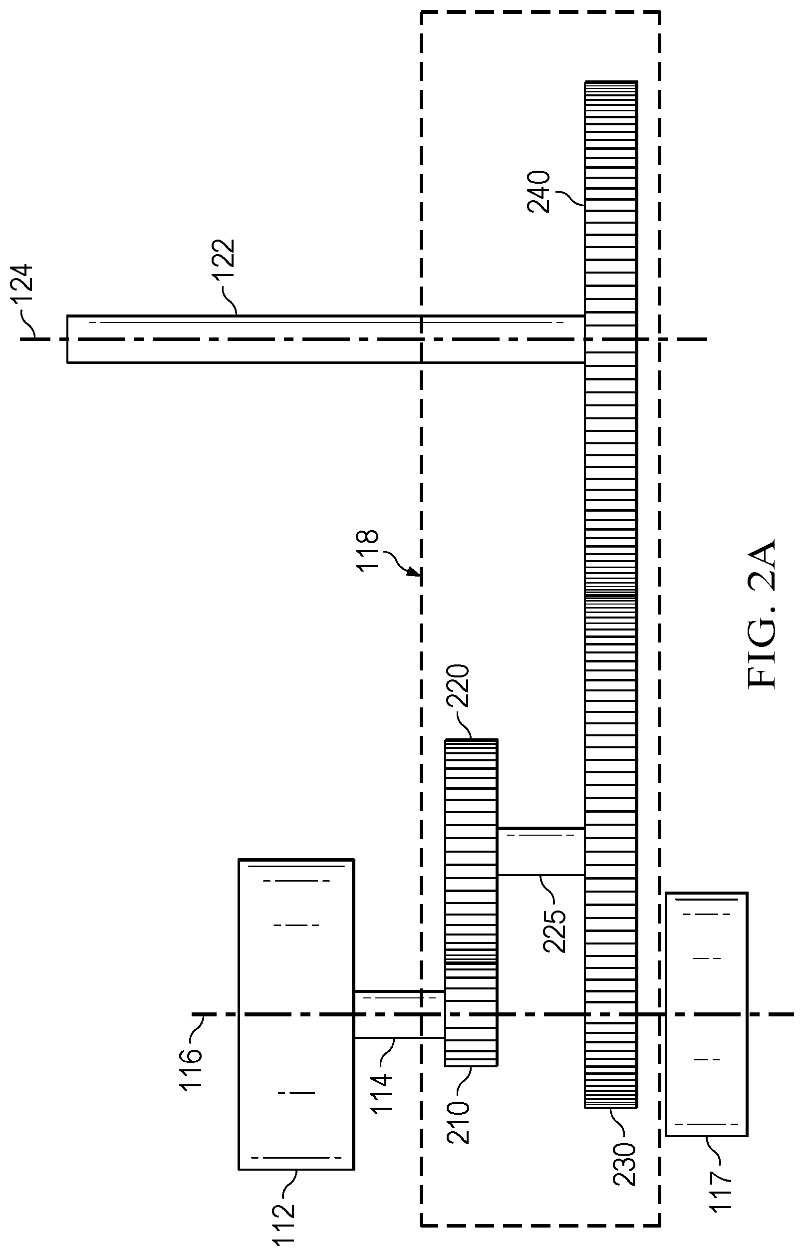Patent US12097759 Figure 3 – Drive system for a utility vehicle
