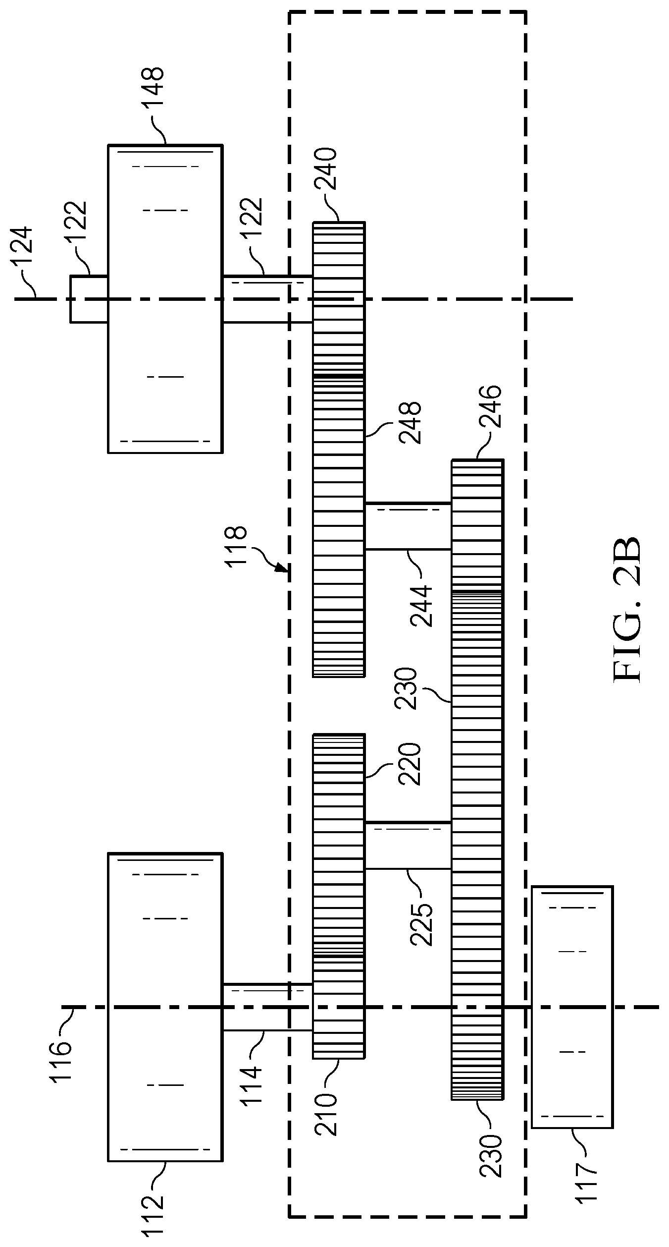 Patent US12097759 Figure 4 – Drive system for a utility vehicle