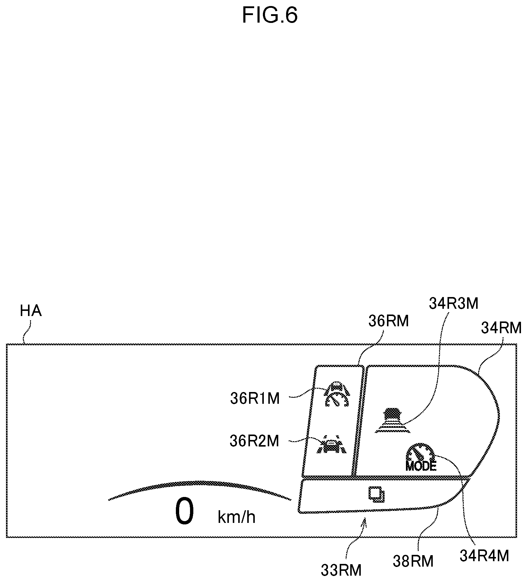 Patent US12097763 Figure 6 – Vehicle operation input device, vehicle operation input method, non-transitory recording medium