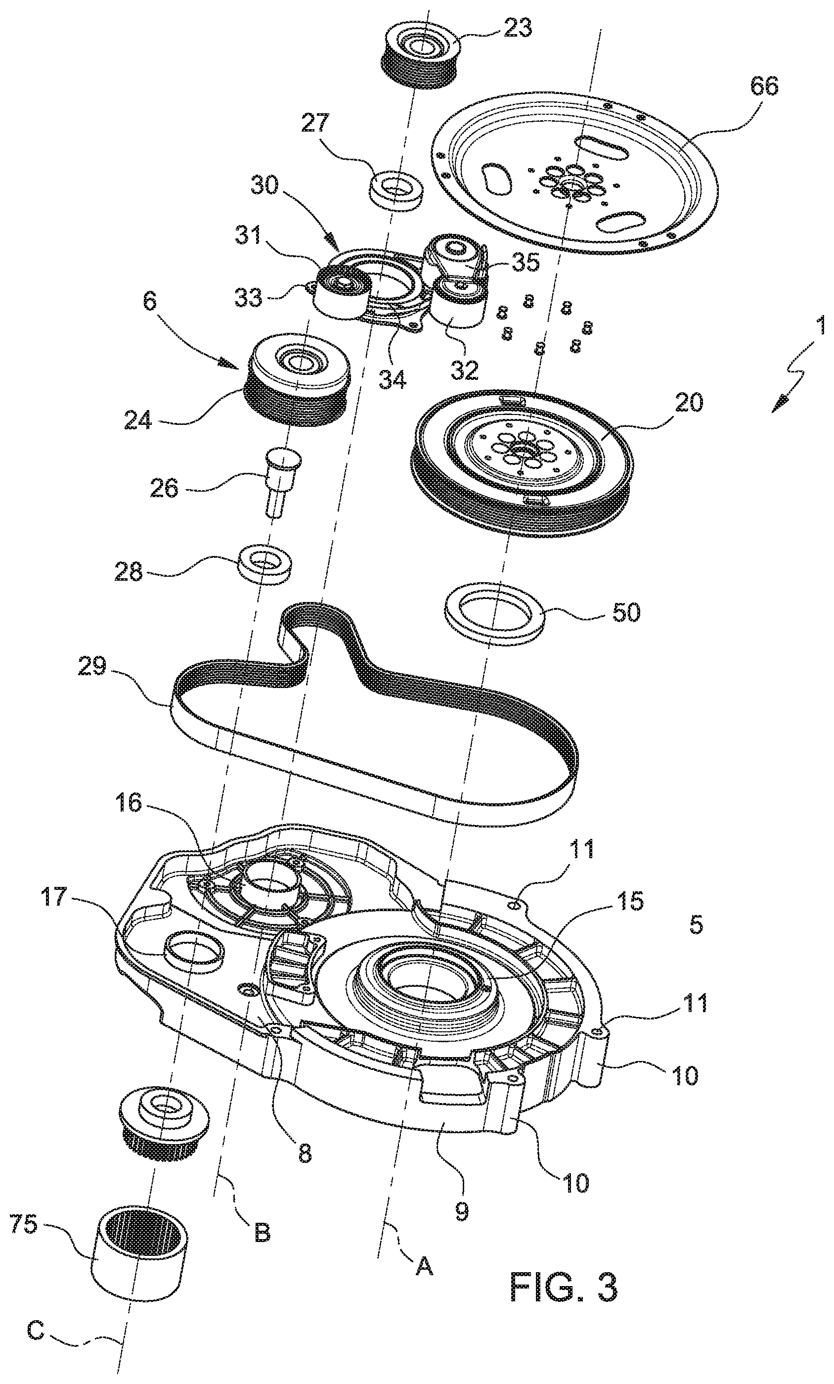 Patent US12097765 Figure 2 – Transmission module for a hybrid drive vehicle