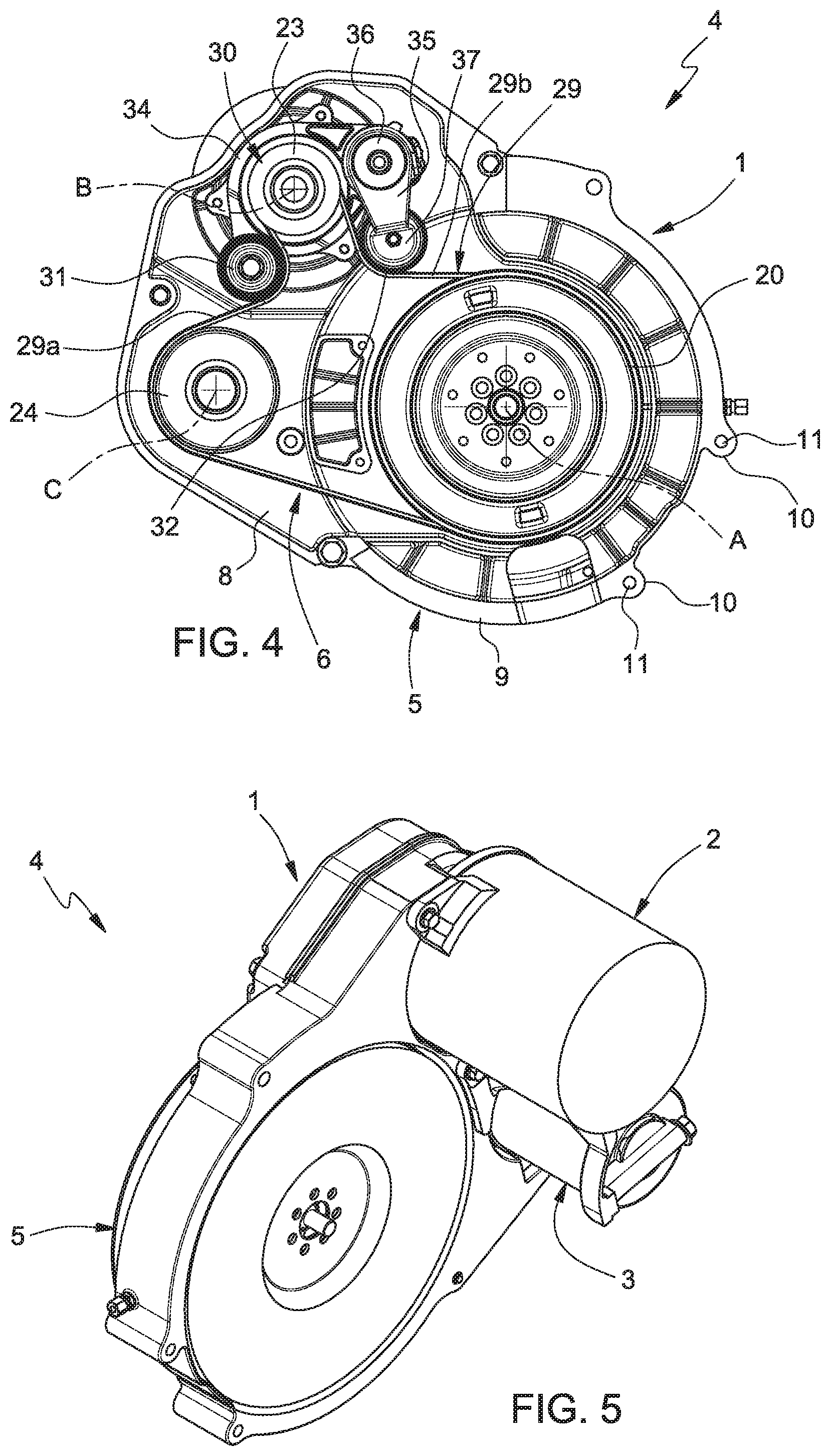 Patent US12097765 Figure 3 – Transmission module for a hybrid drive vehicle
