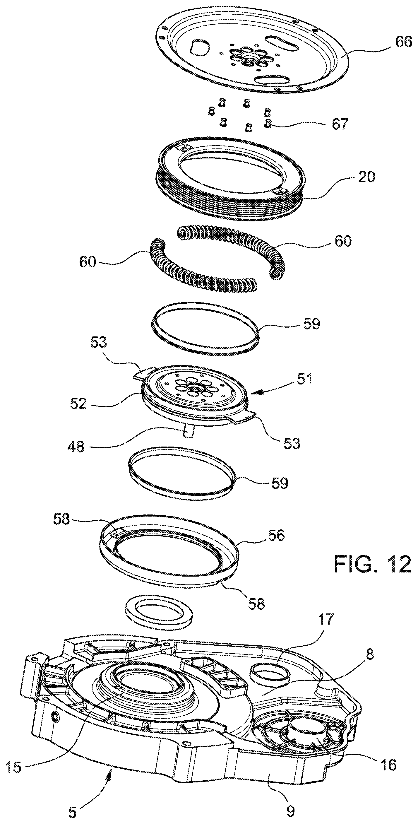 Patent US12097765 Figure 7 – Transmission module for a hybrid drive vehicle
