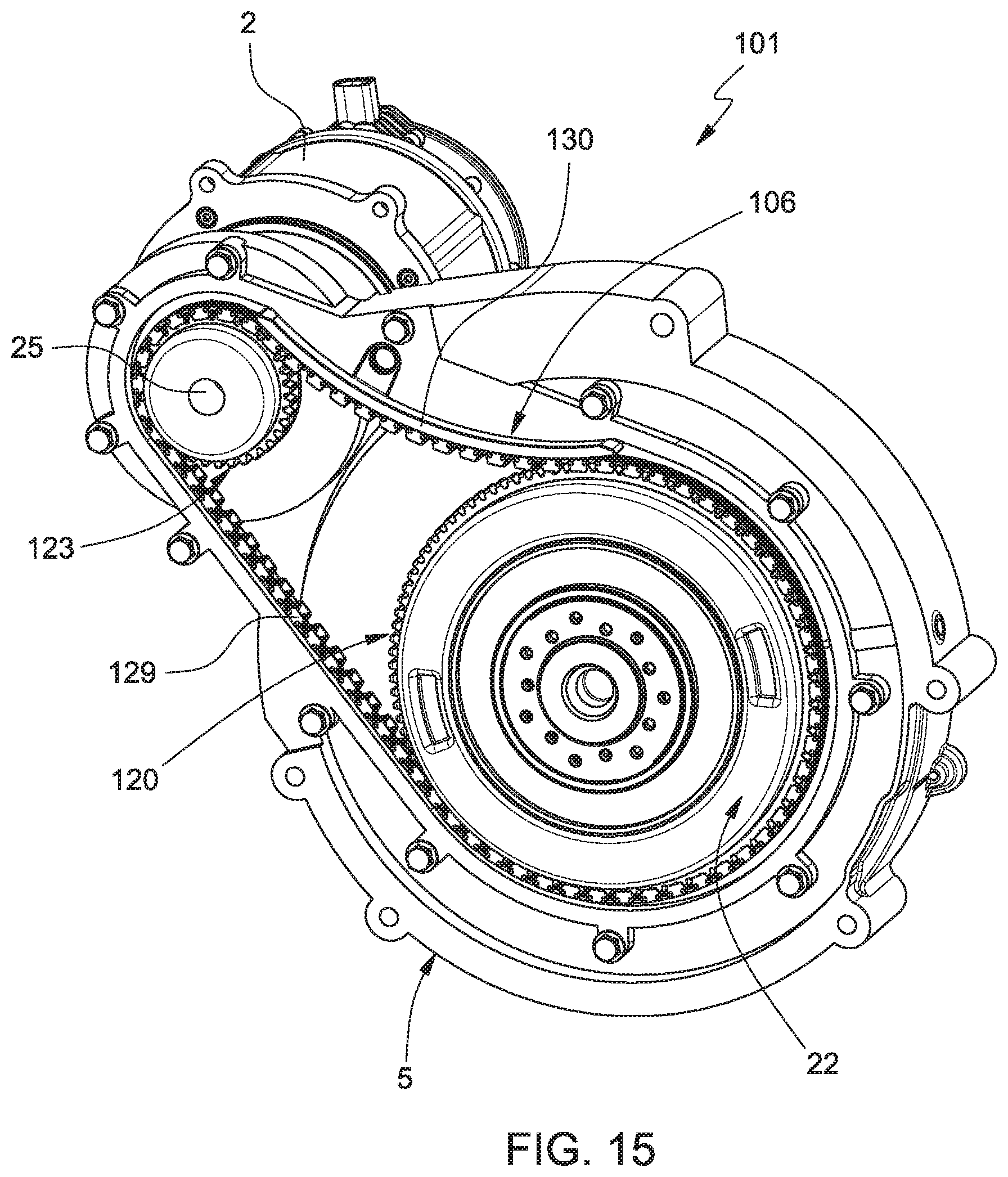 Patent US12097765 Figure 9 – Transmission module for a hybrid drive vehicle