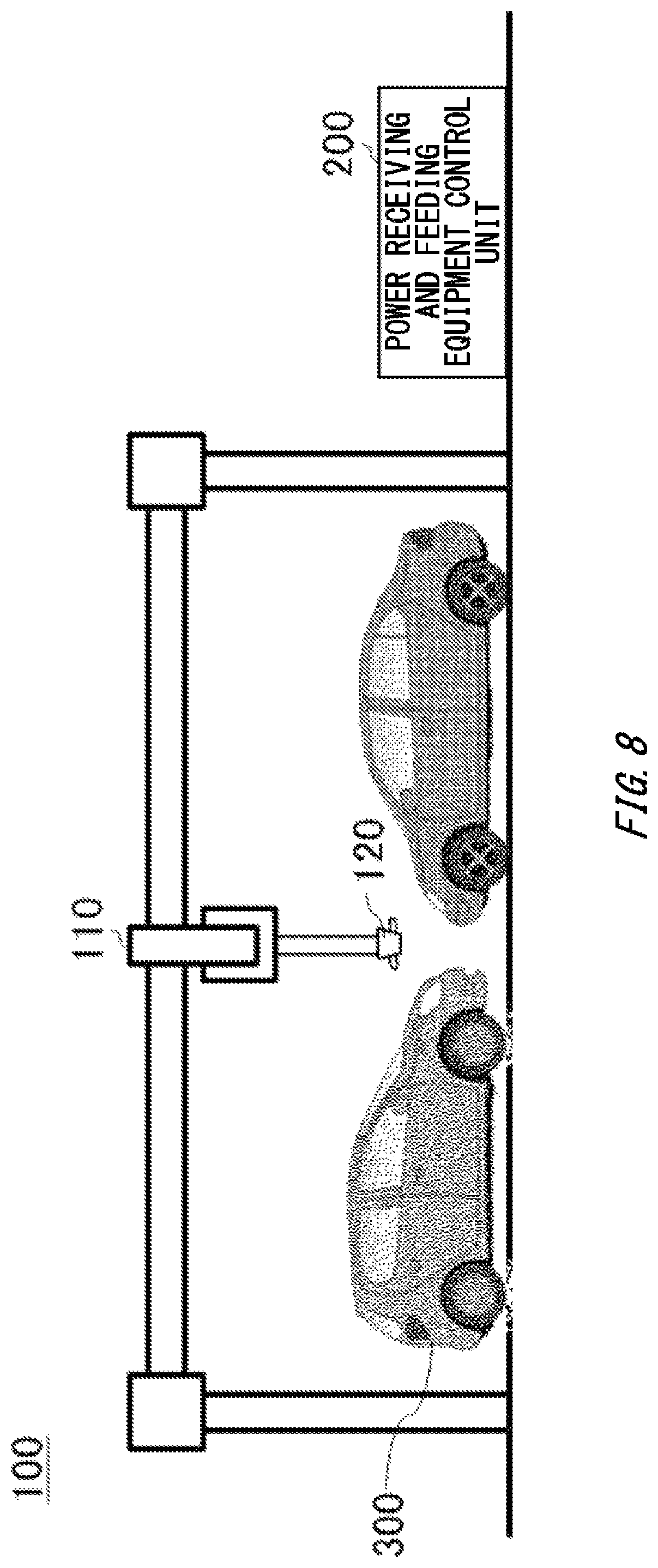 Patent US12097778 Figure 8 – Electric motor vehicle