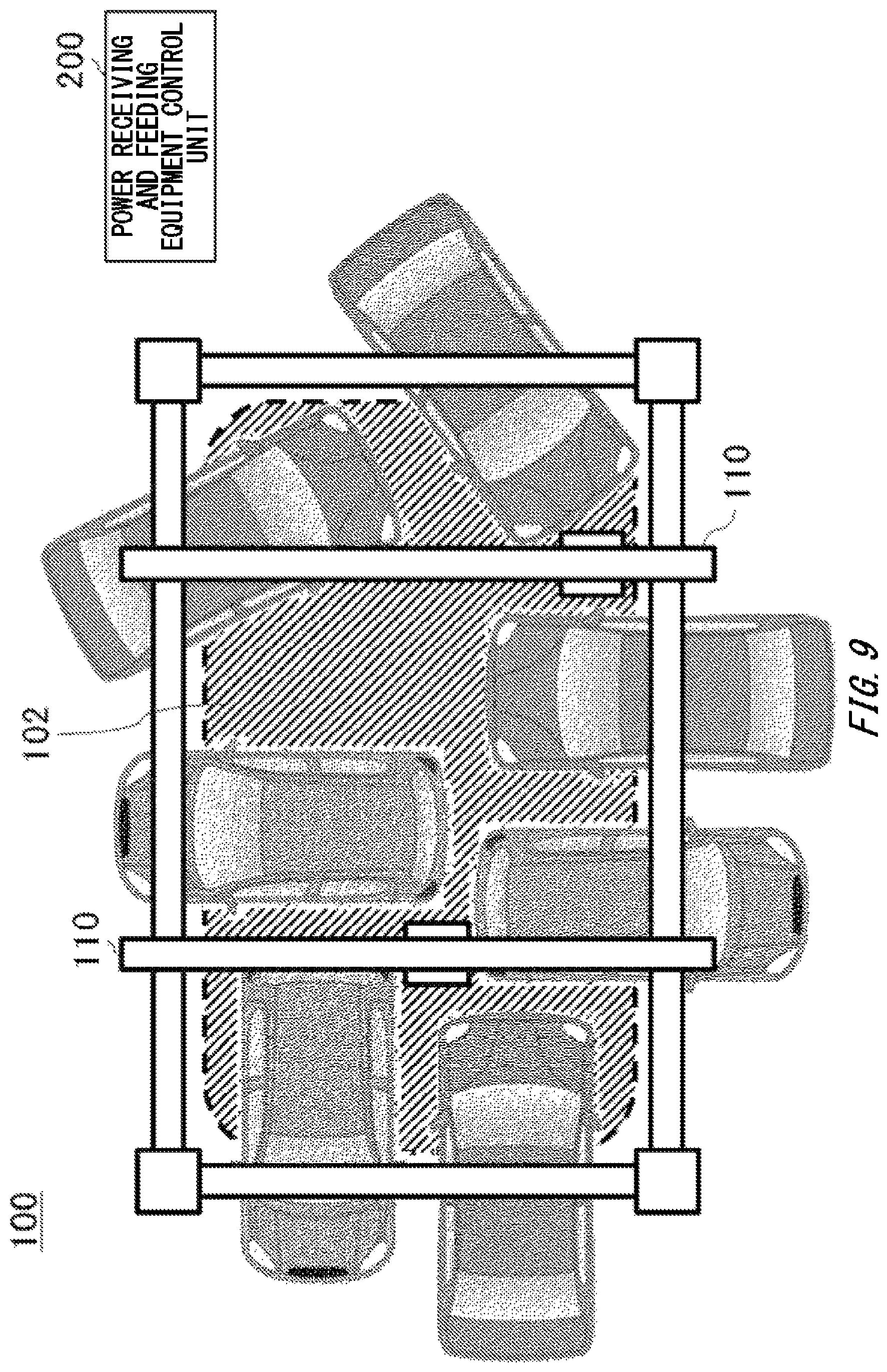 Patent US12097778 Figure 9 – Electric motor vehicle