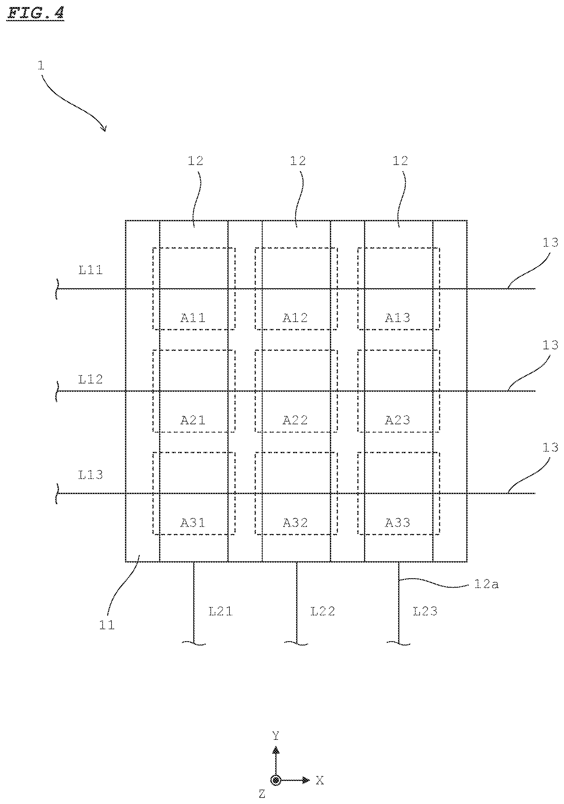 Patent US12097785 Figure 4 – Mounted object detection device and vehicle control system