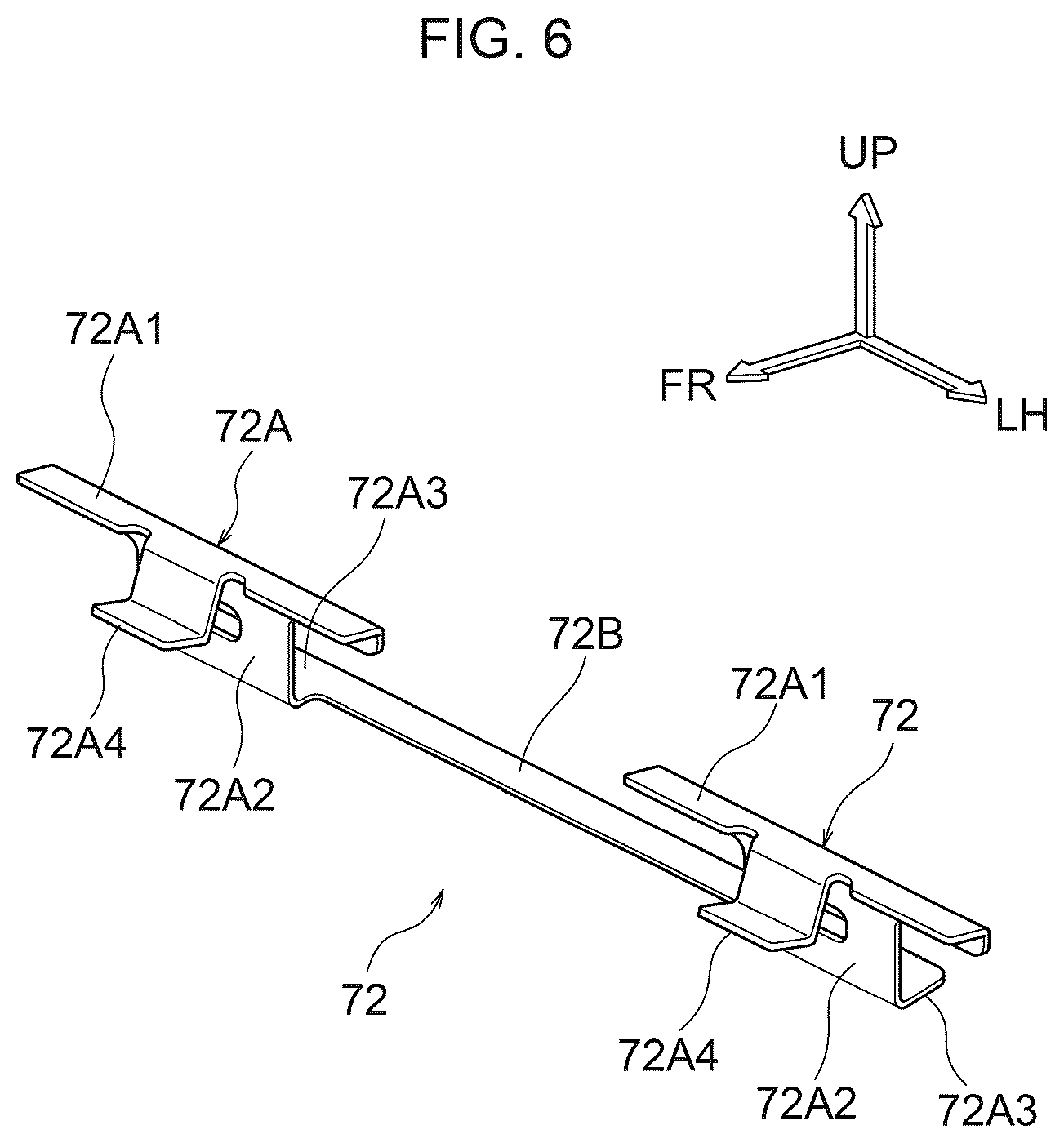 Patent US12097788 Figure 6 – Vehicle seat and vehicle seat frame