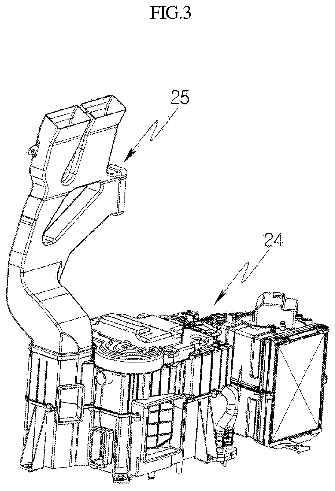 Patent US12097789 Figure 3 – Construction machine