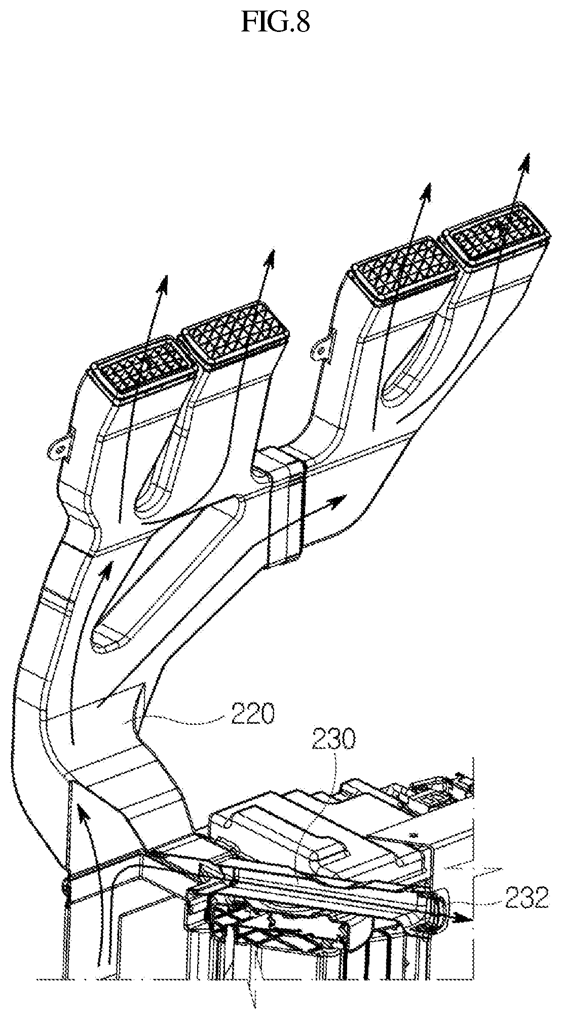 Patent US12097789 Figure 8 – Construction machine