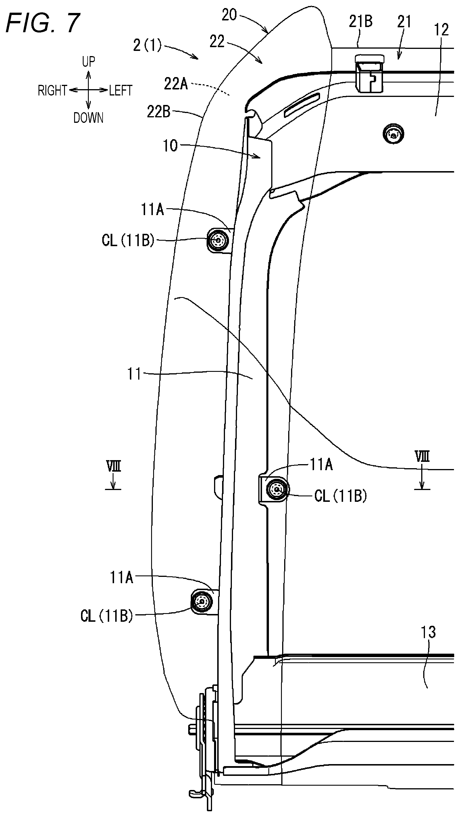 Patent US12097790 Figure 7 – Seat device