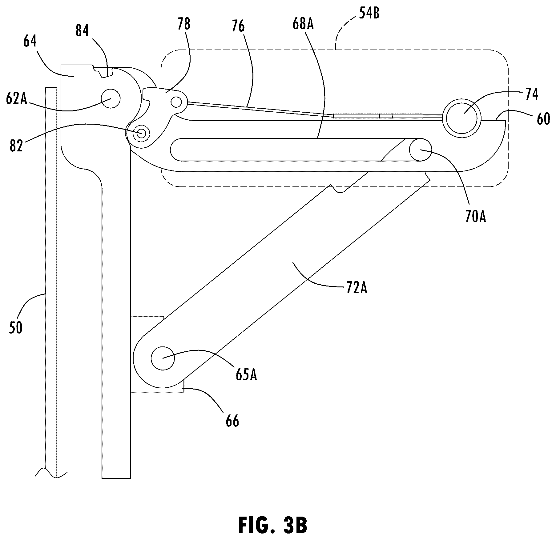 Patent US12097791 Figure 4 – Vehicle seating system having convertible center seat