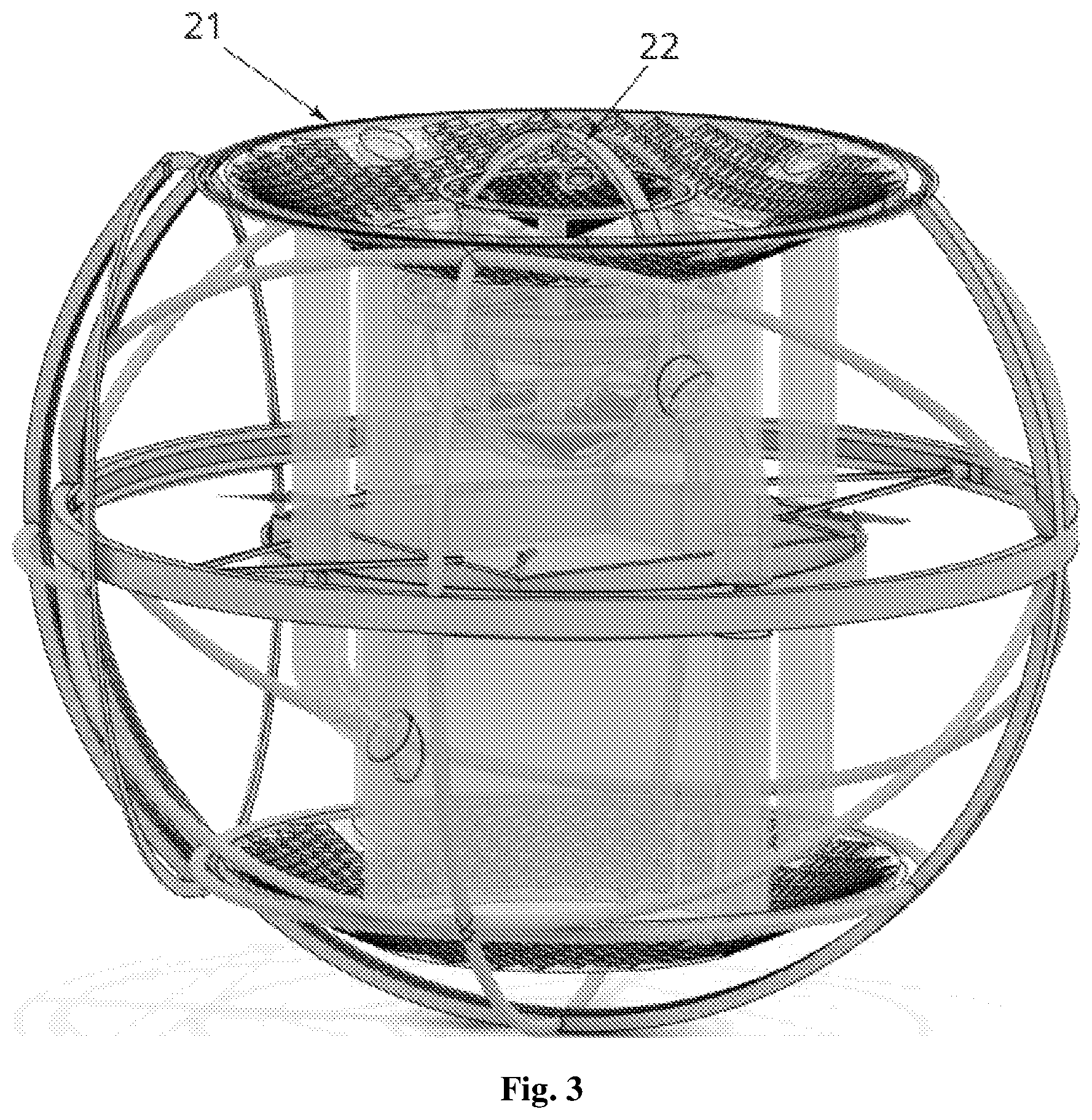 Patent US12097795 Figure 3 – Device and method for sharing a payload between two vehicles