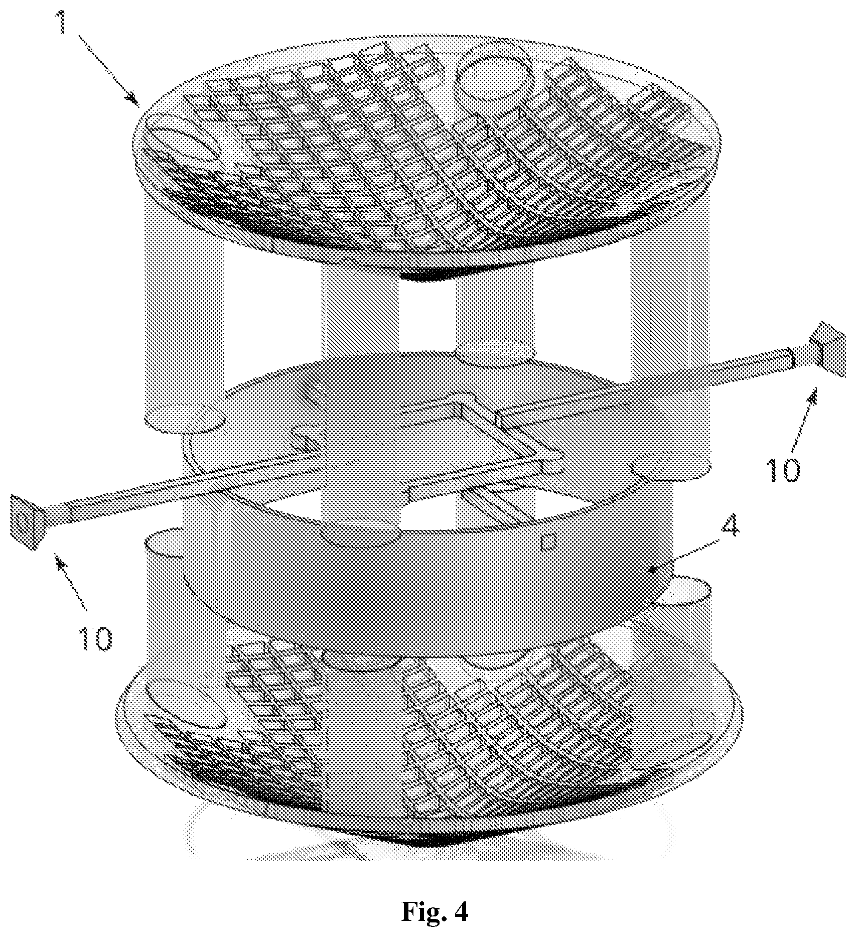 Patent US12097795 Figure 4 – Device and method for sharing a payload between two vehicles