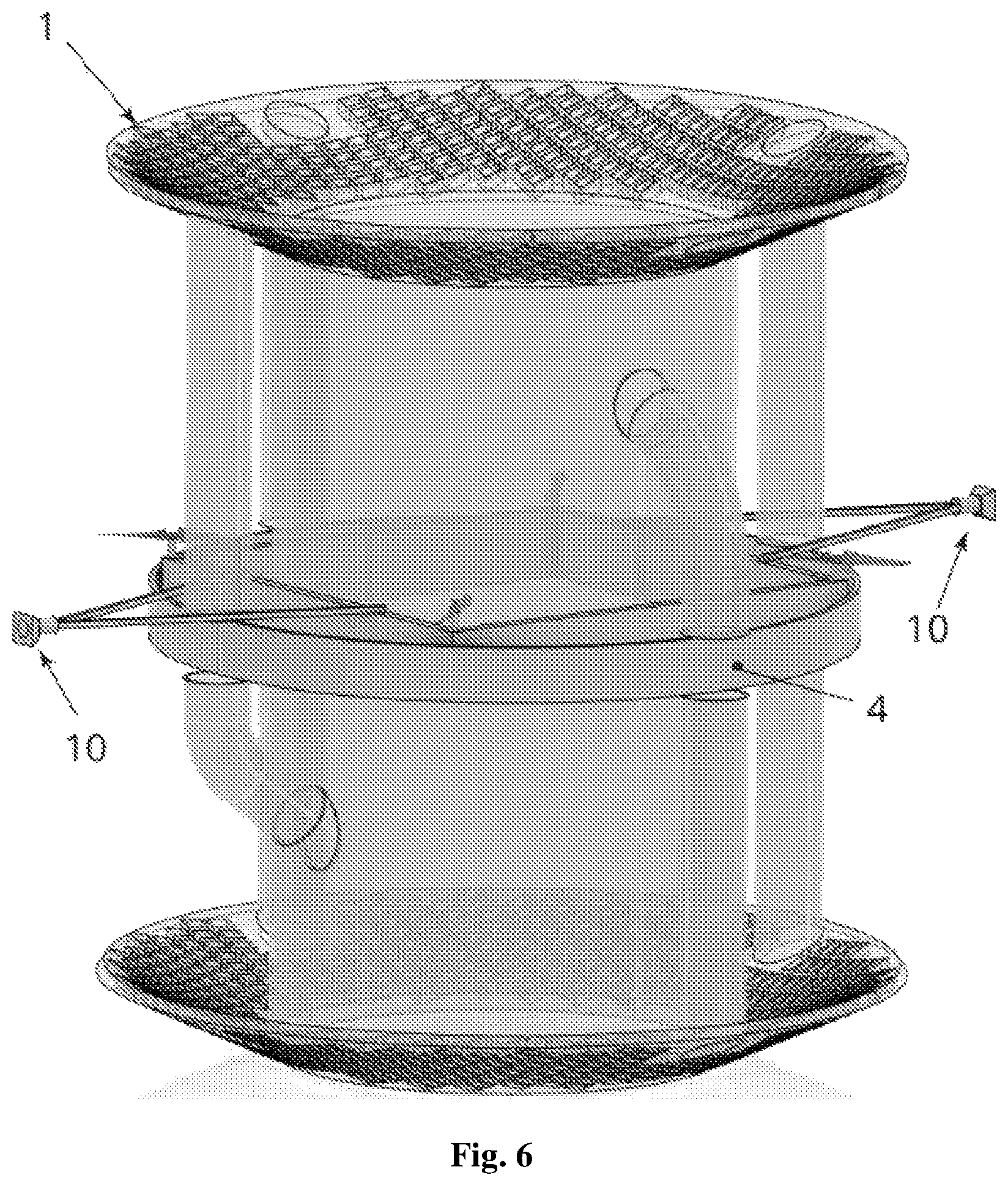 Patent US12097795 Figure 6 – Device and method for sharing a payload between two vehicles