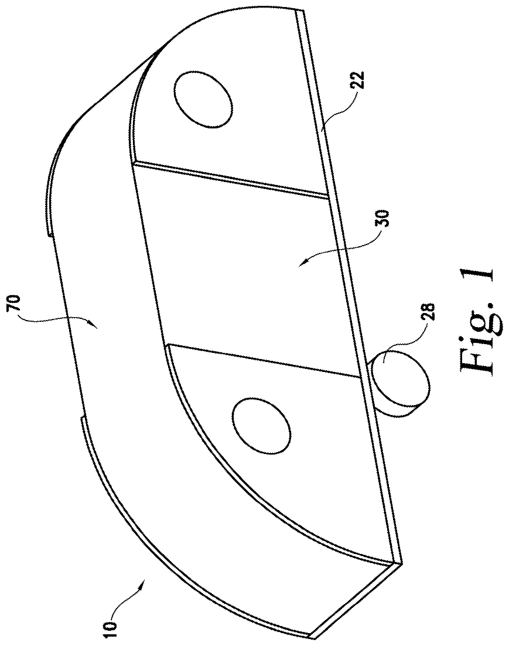 Patent US12097796 Figure 1 – Expandable camper trailer