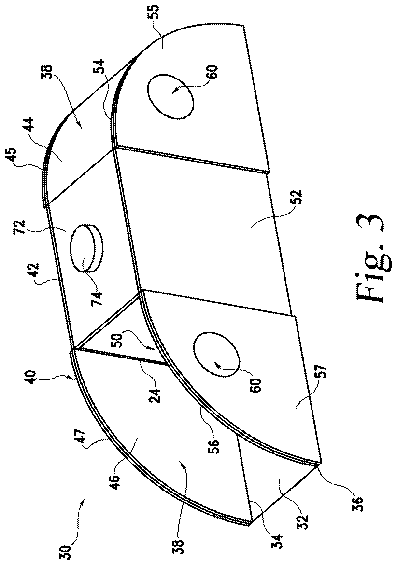 Patent US12097796 Figure 3 – Expandable camper trailer