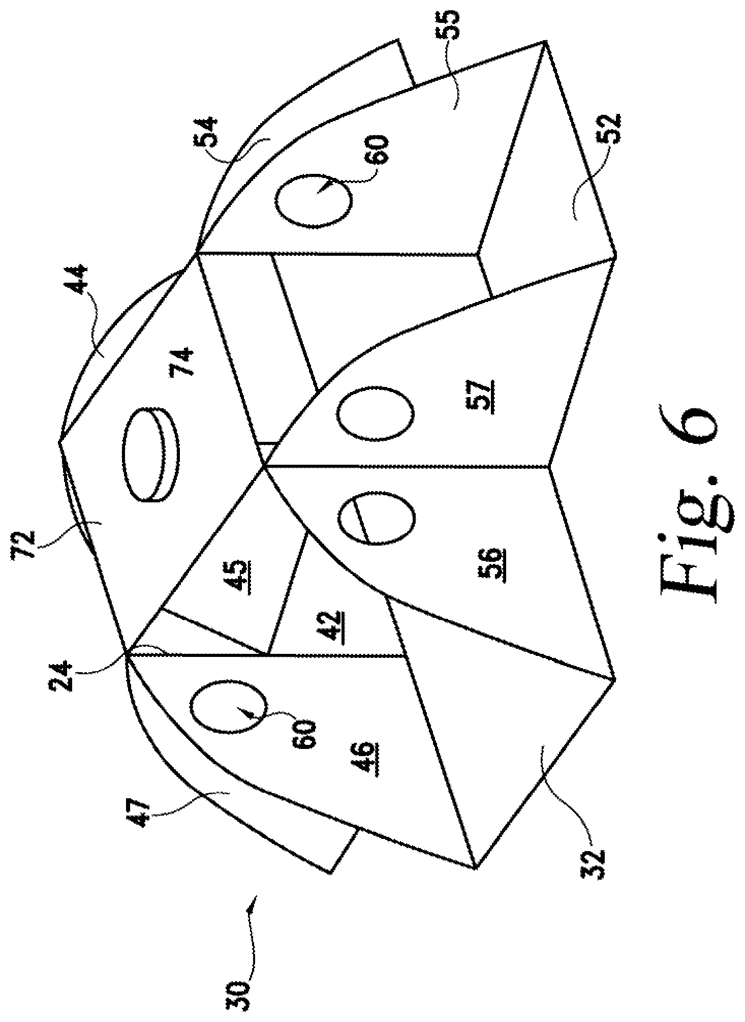 Patent US12097796 Figure 5 – Expandable camper trailer