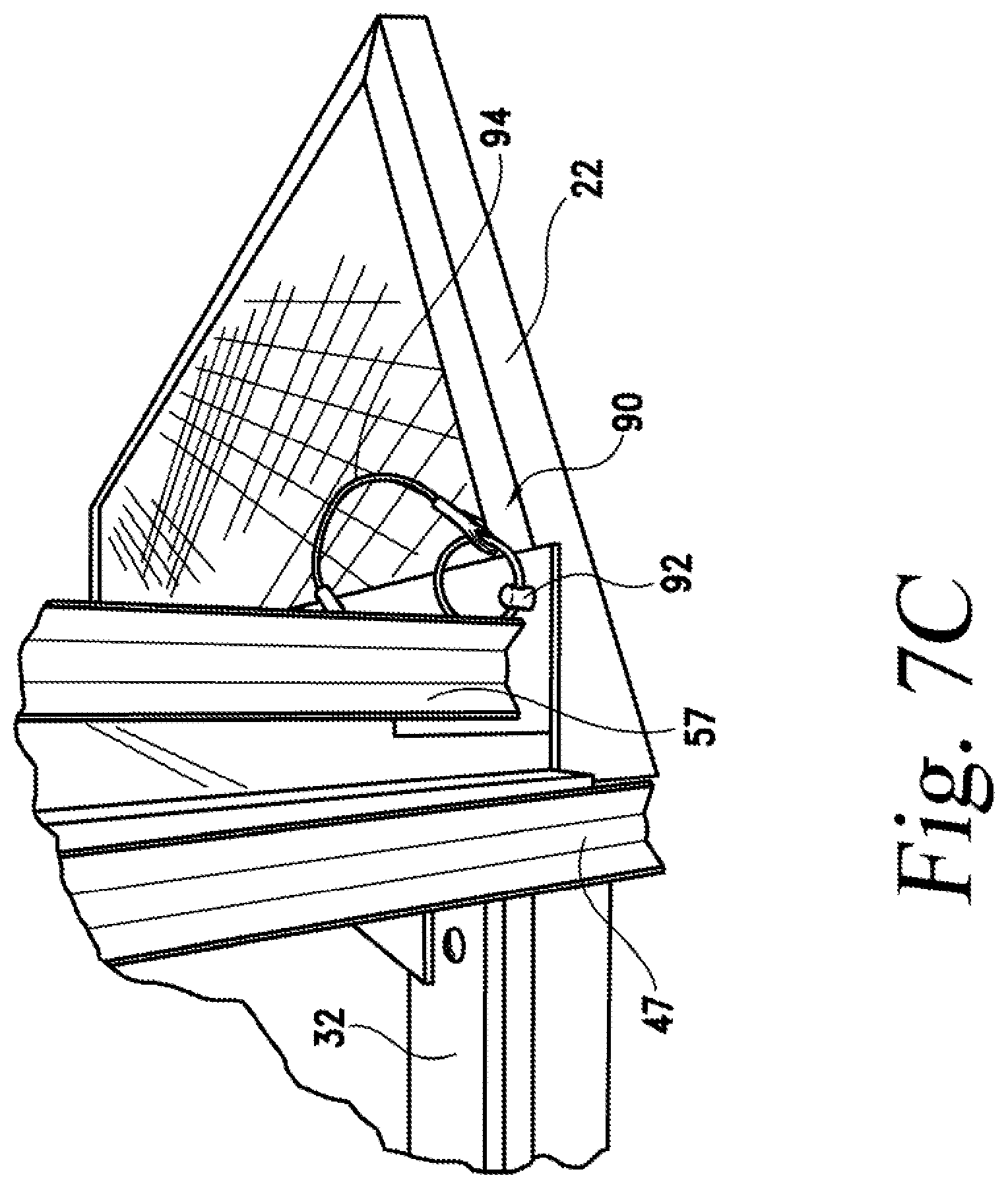 Patent US12097796 Figure 7 – Expandable camper trailer