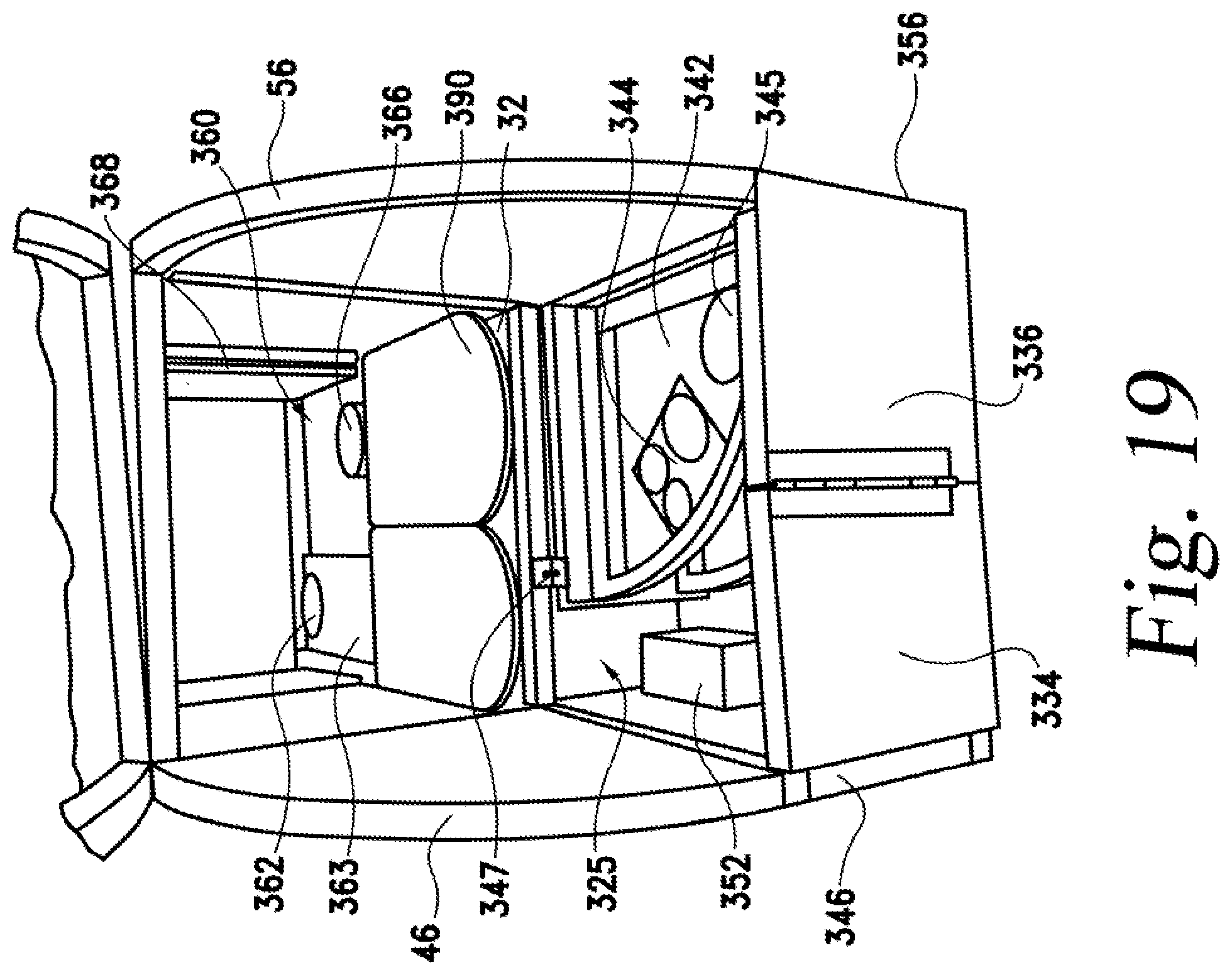 Patent US12097796 Figure 19 – Expandable camper trailer