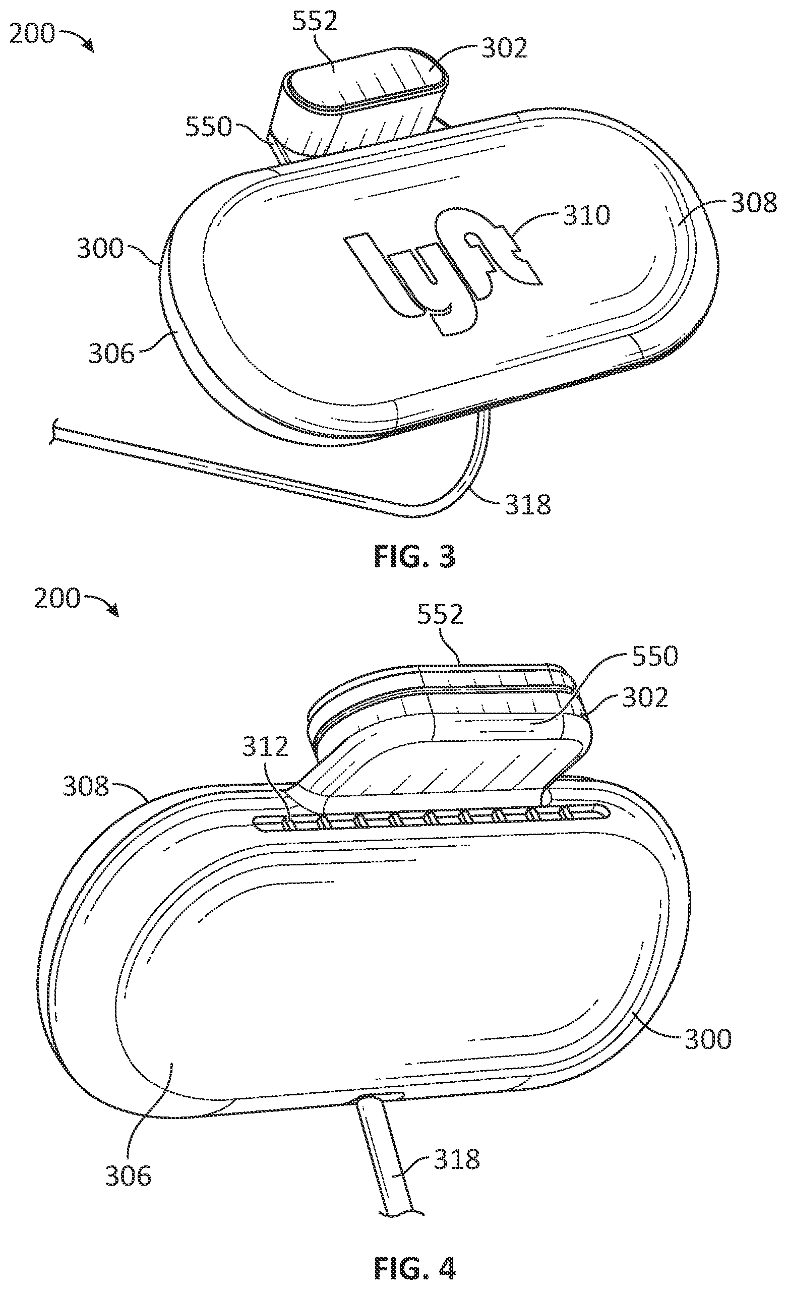 Patent US12097801 Figure 4 – Illuminated communication unit for a vehicle within a transportation network