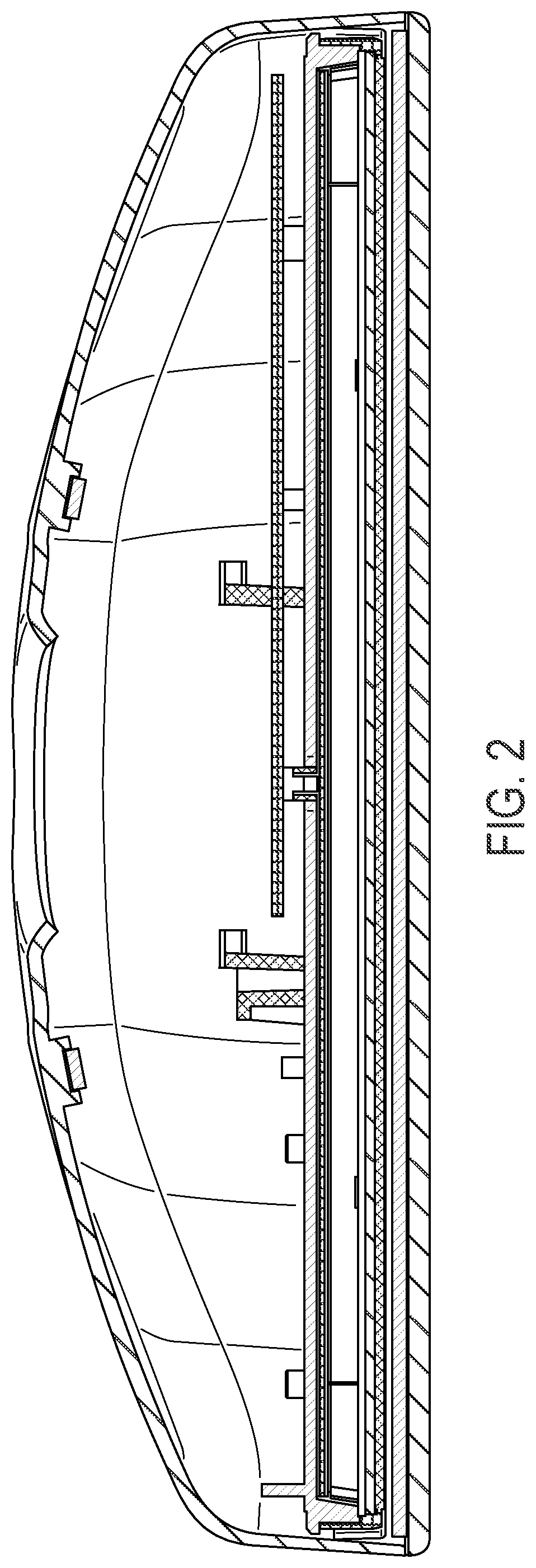 Patent US12097803 Figure 2 – Vehicular display assembly with micro-LED display