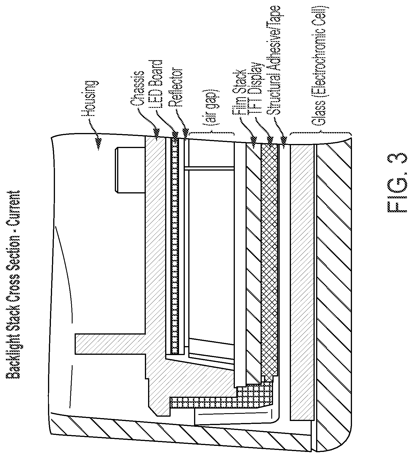 Patent US12097803 Figure 3 – Vehicular display assembly with micro-LED display