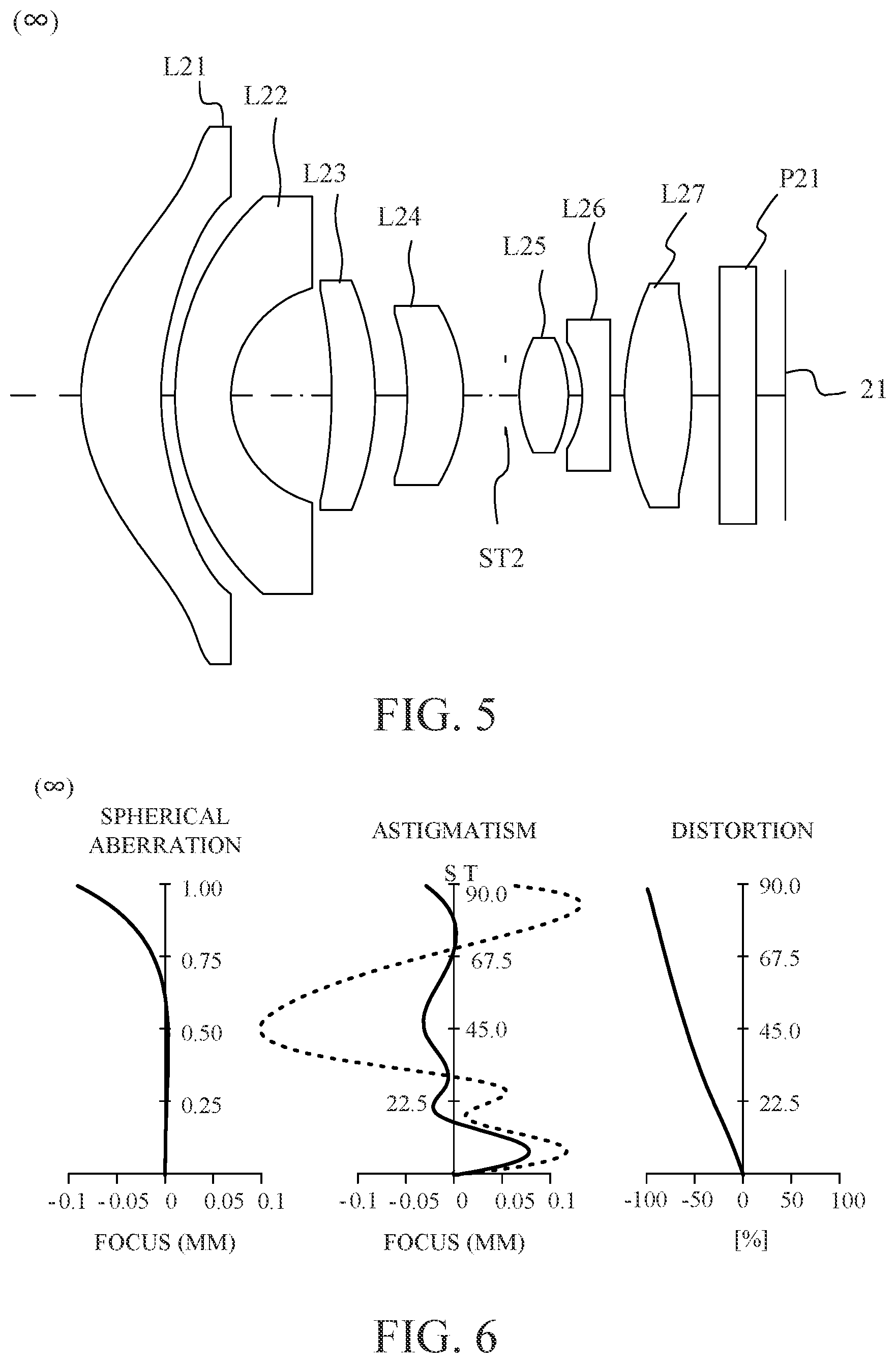 Patent US12097805 Figure 3 – Optical system, image pickup apparatus, in-vehicle system, and moving apparatus