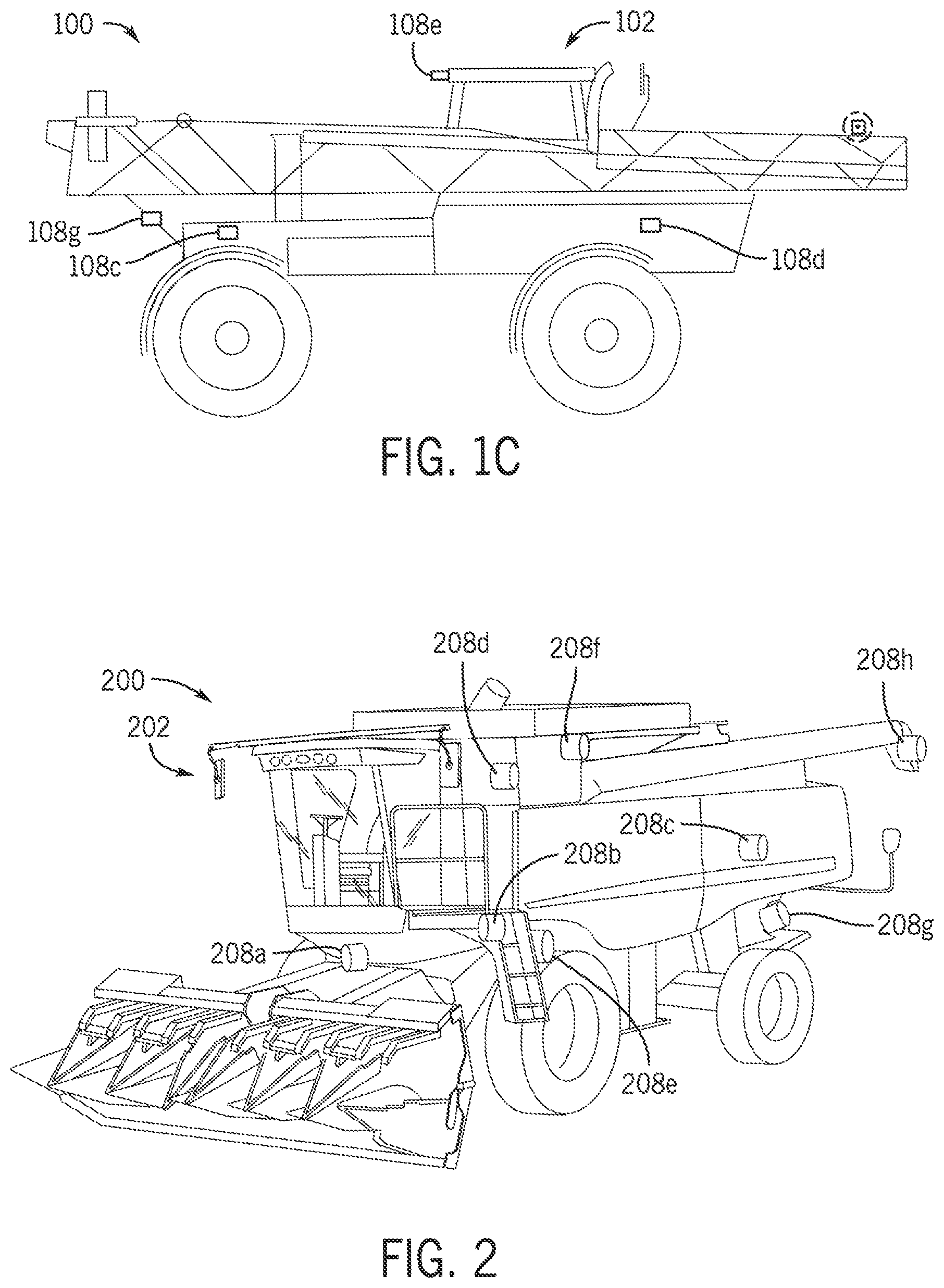 Patent US12097806 Figure 3 – Intuitive work vehicle vision system for enhanced operator visibility