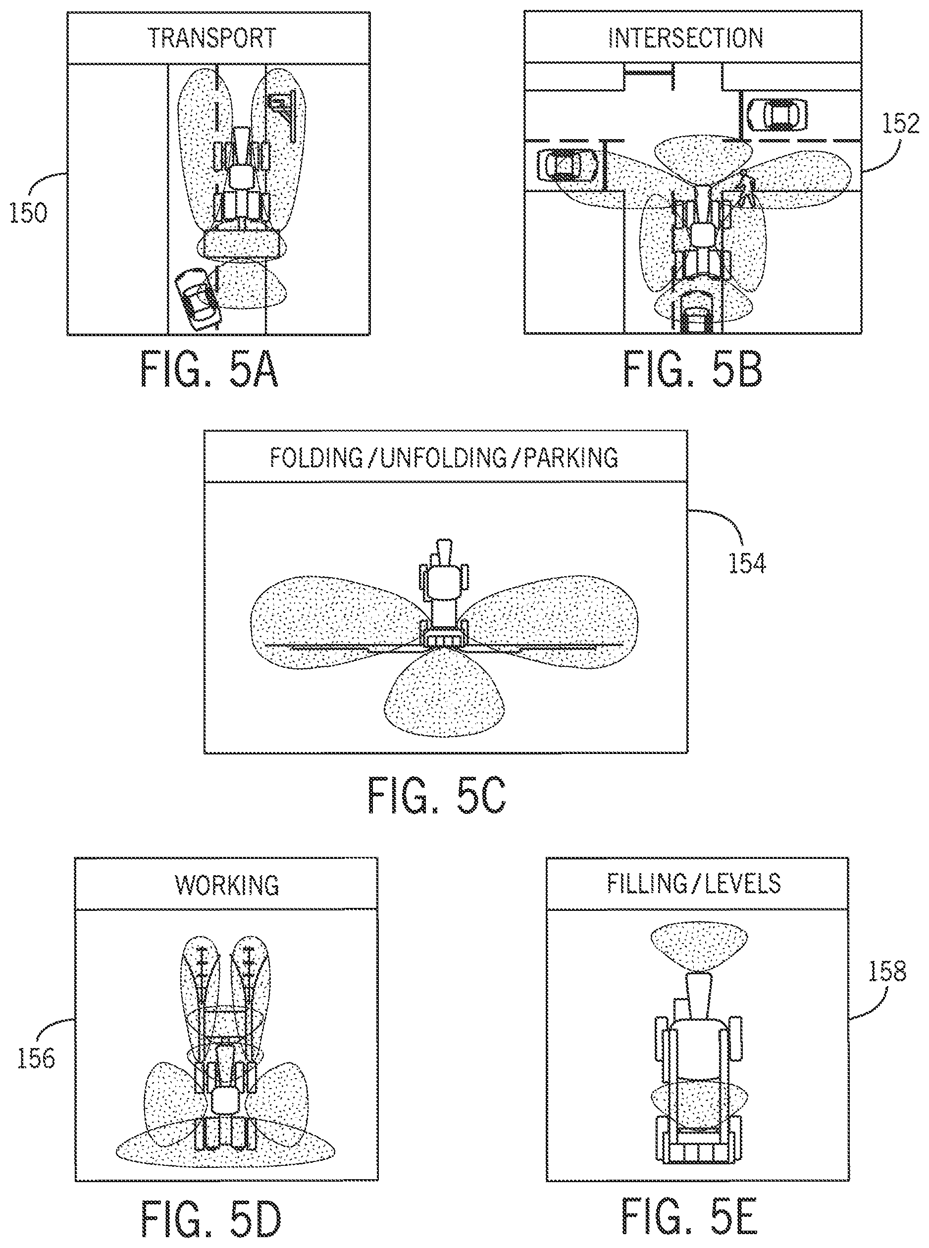 Patent US12097806 Figure 6 – Intuitive work vehicle vision system for enhanced operator visibility