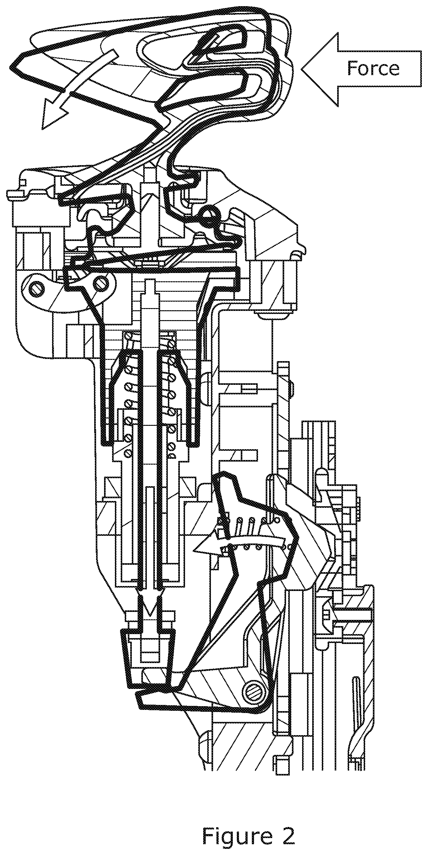 Patent US12097808 Figure 2 – Mascot retraction mechanism