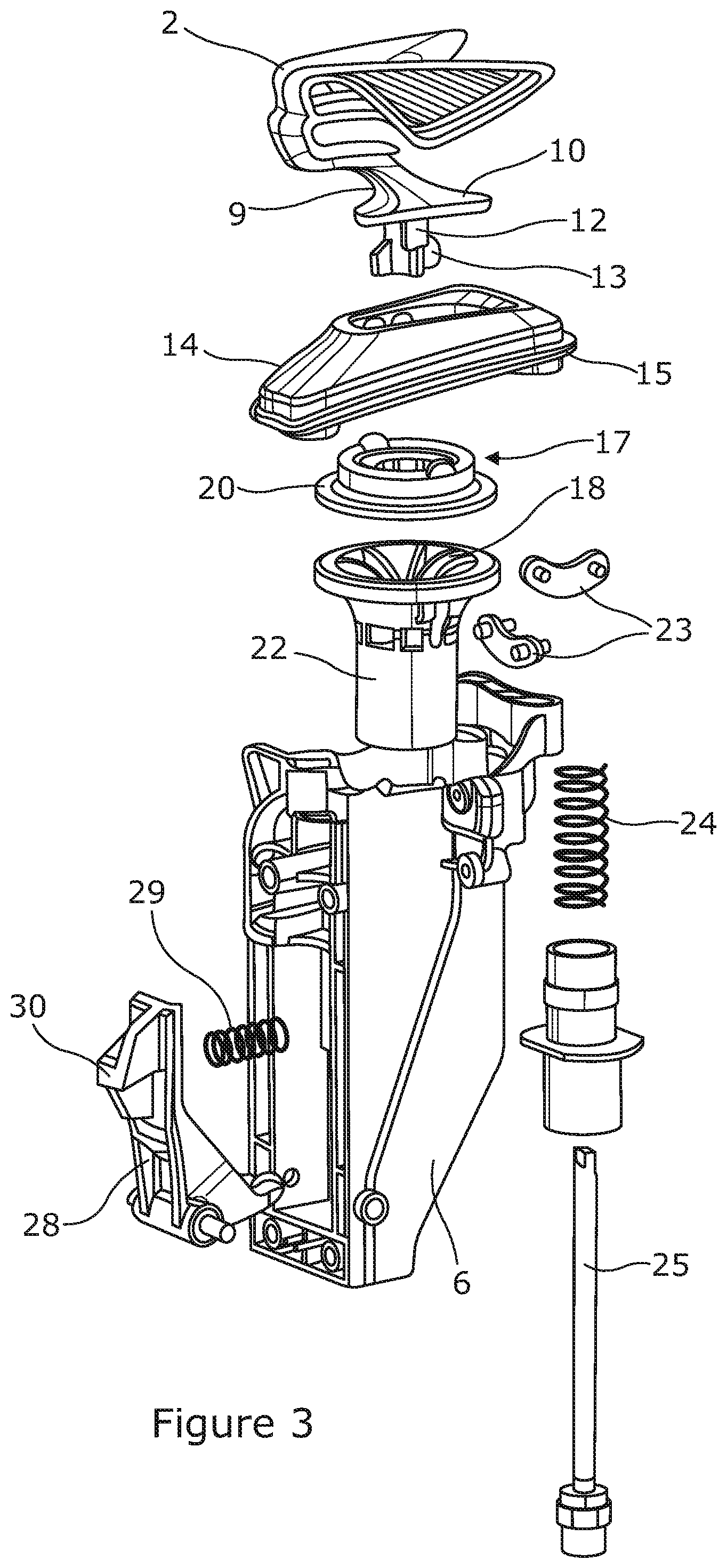 Patent US12097808 Figure 3 – Mascot retraction mechanism
