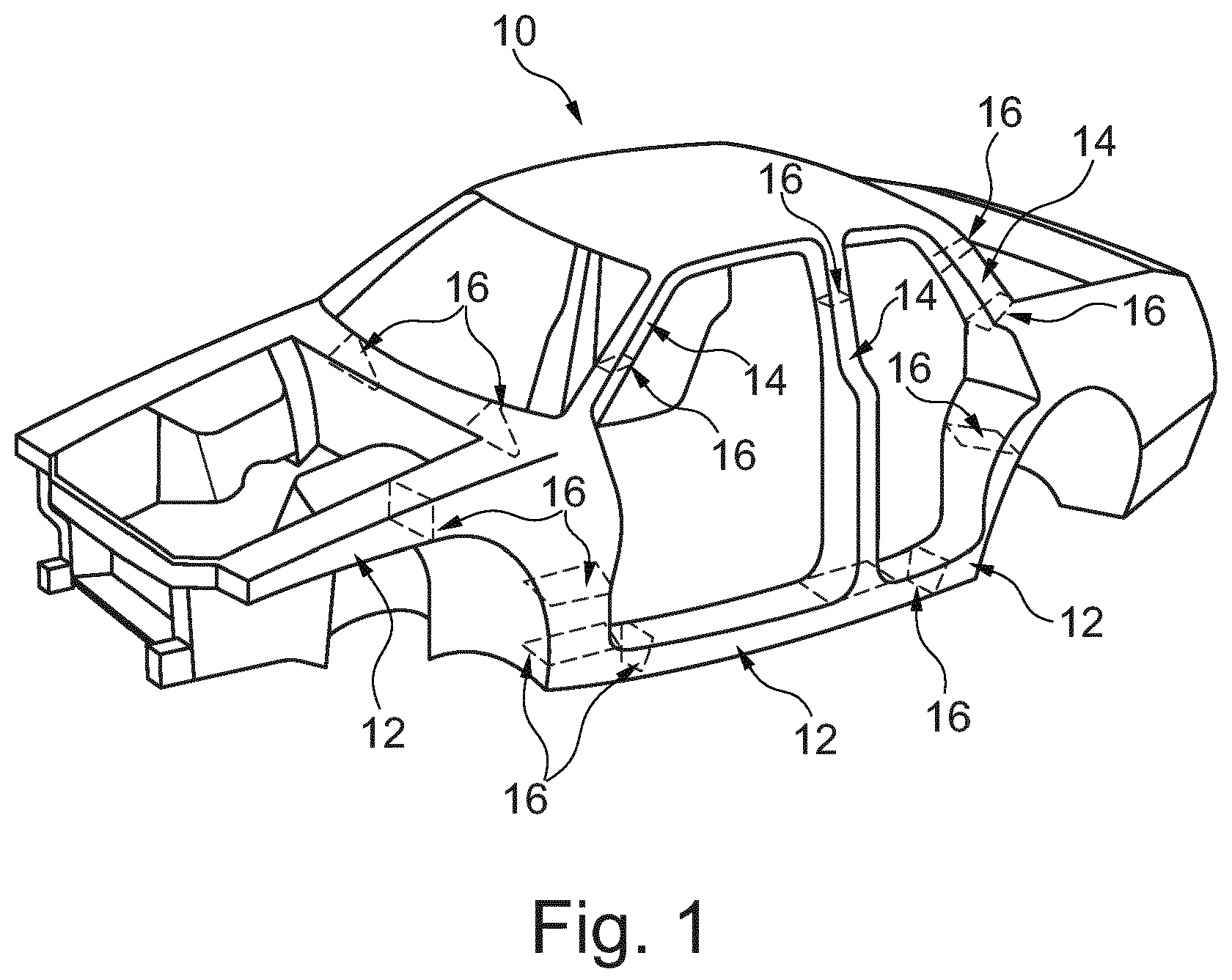 Patent US12097809 Figure 1 – Insulating element