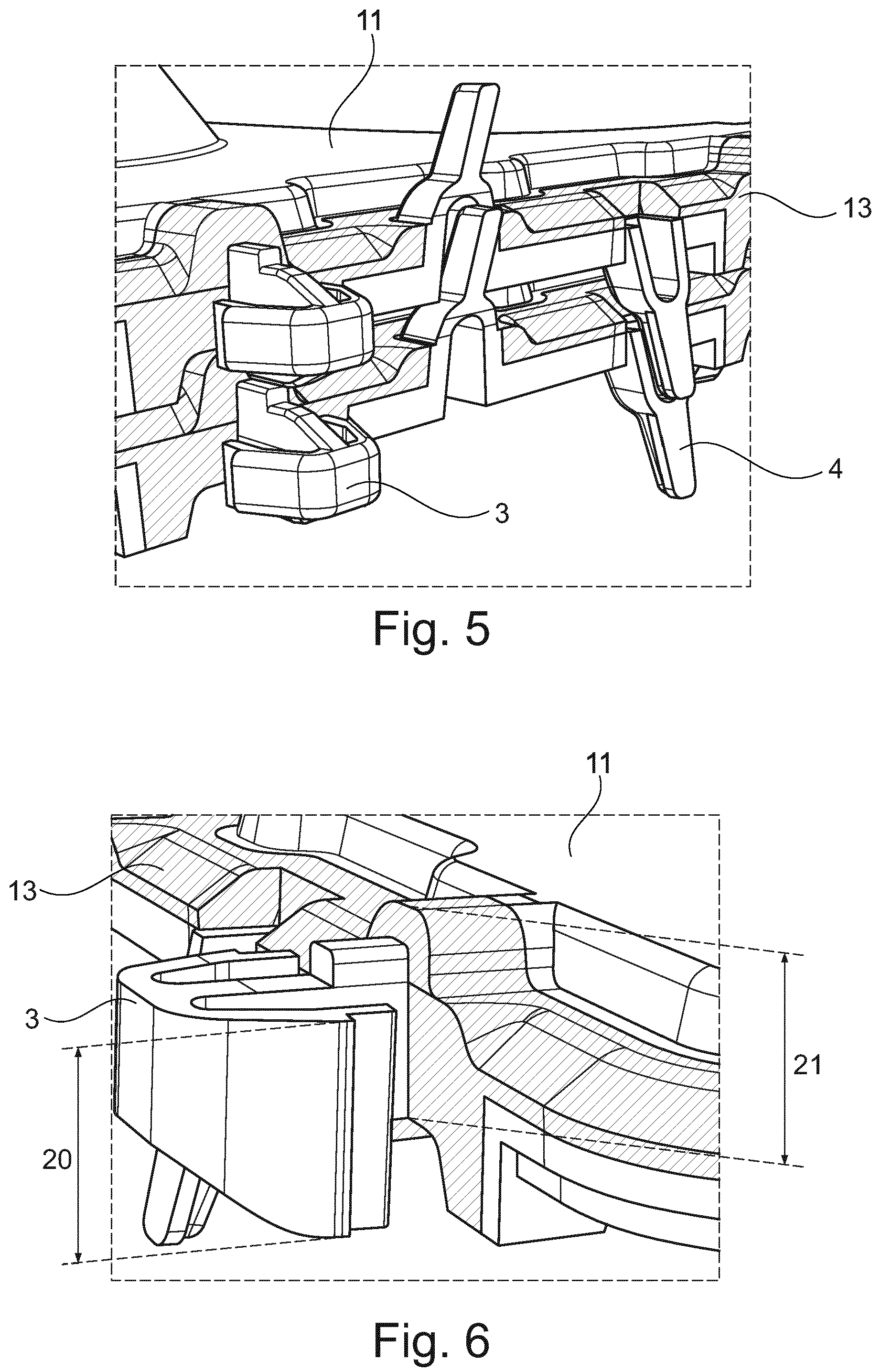 Patent US12097809 Figure 4 – Insulating element