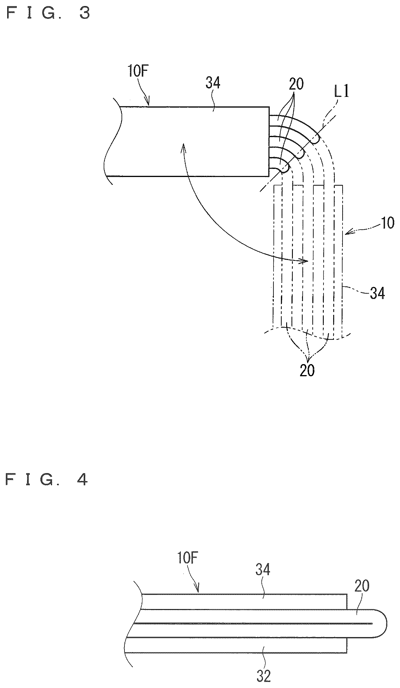 Patent US12097811 Figure 2 – Wiring member