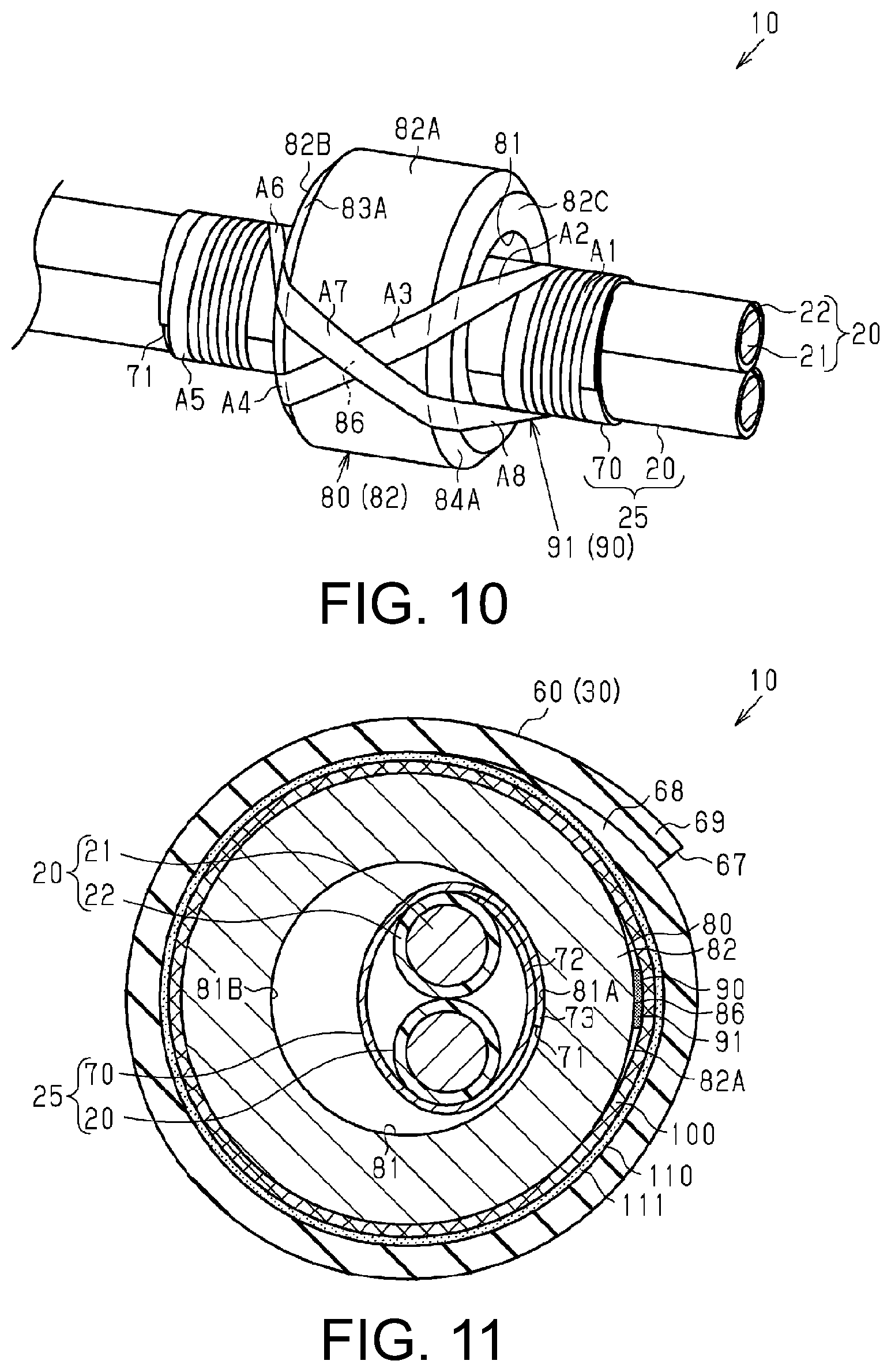 Patent US12097812 Figure 8 – Wire harness