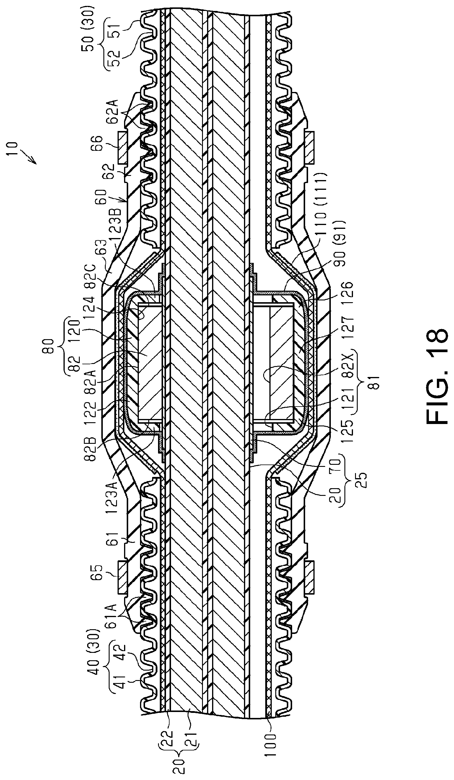 Patent US12097812 Figure 12 – Wire harness