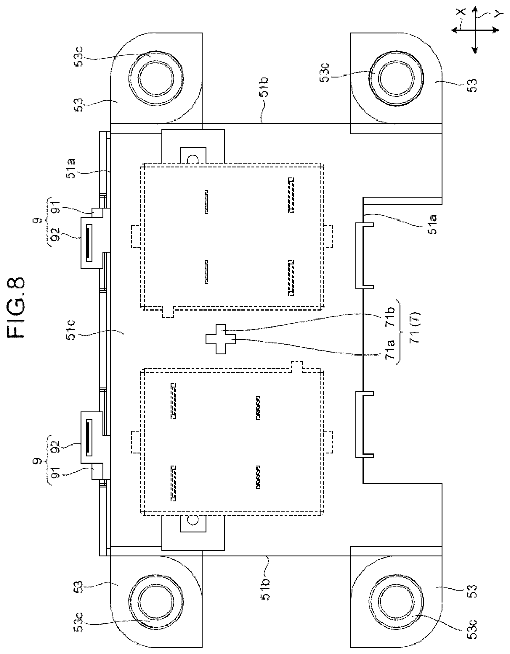 Patent US12097816 Figure 8 – Electrical connection box