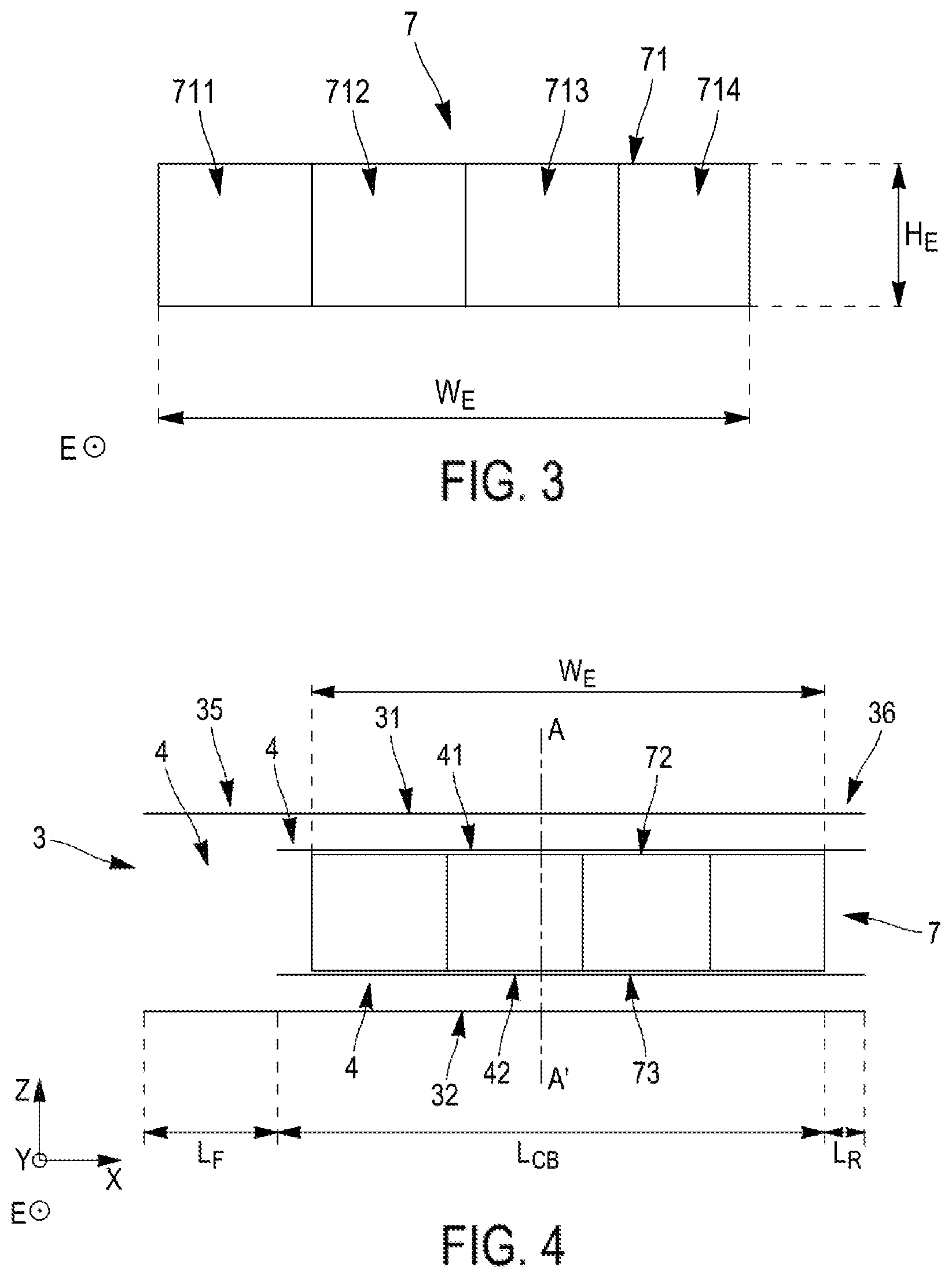 Patent US12097817 Figure 2 – Crash box containing a deformable element to extend the capacity of a crash box to absorb impact energy