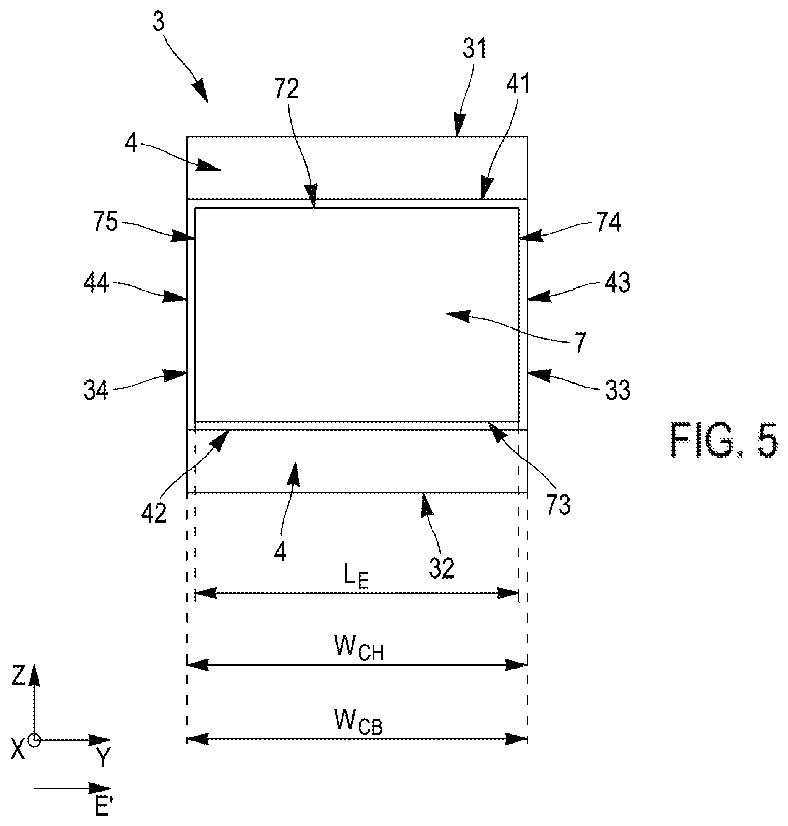 Patent US12097817 Figure 3 – Crash box containing a deformable element to extend the capacity of a crash box to absorb impact energy