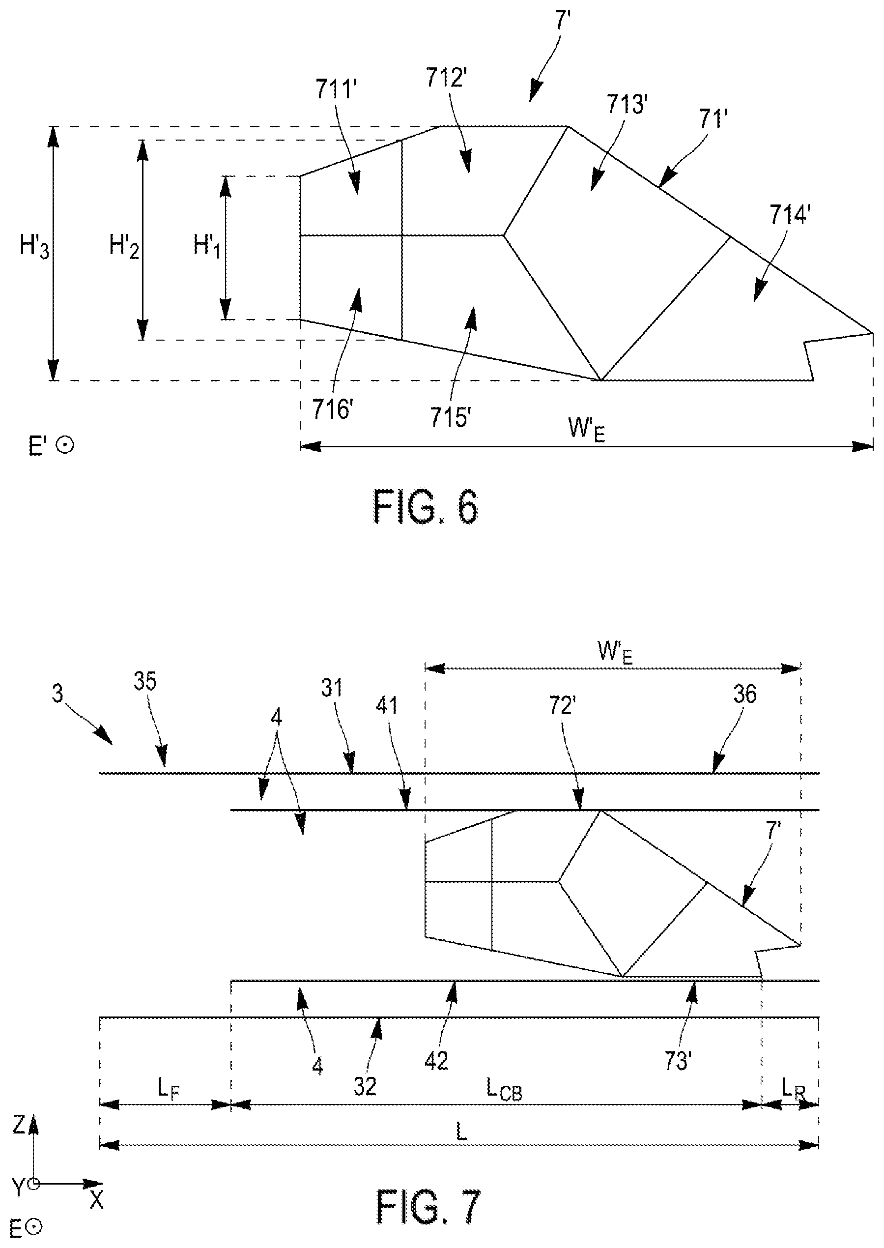 Patent US12097817 Figure 4 – Crash box containing a deformable element to extend the capacity of a crash box to absorb impact energy