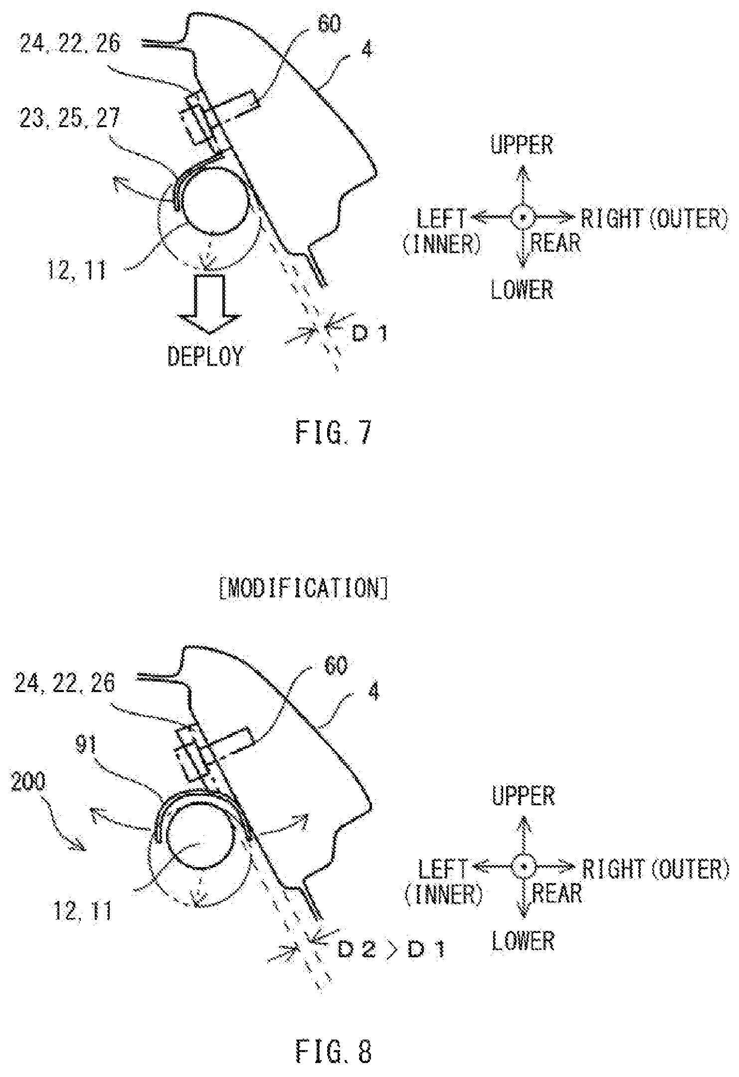 Patent US12097819 Figure 4 – Curtain airbag module
