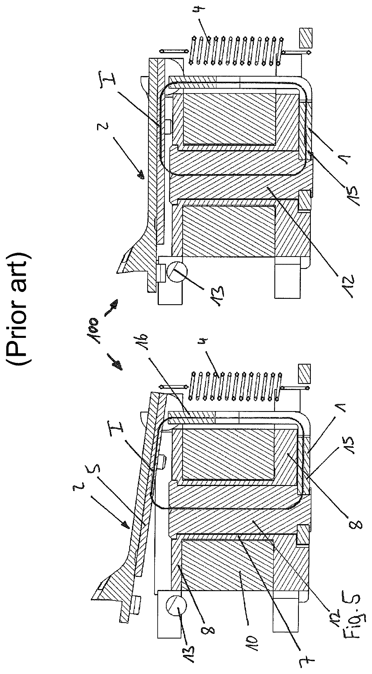 Patent US12097823 Figure 3 – Belt retractor having an electrically actuatable locking device