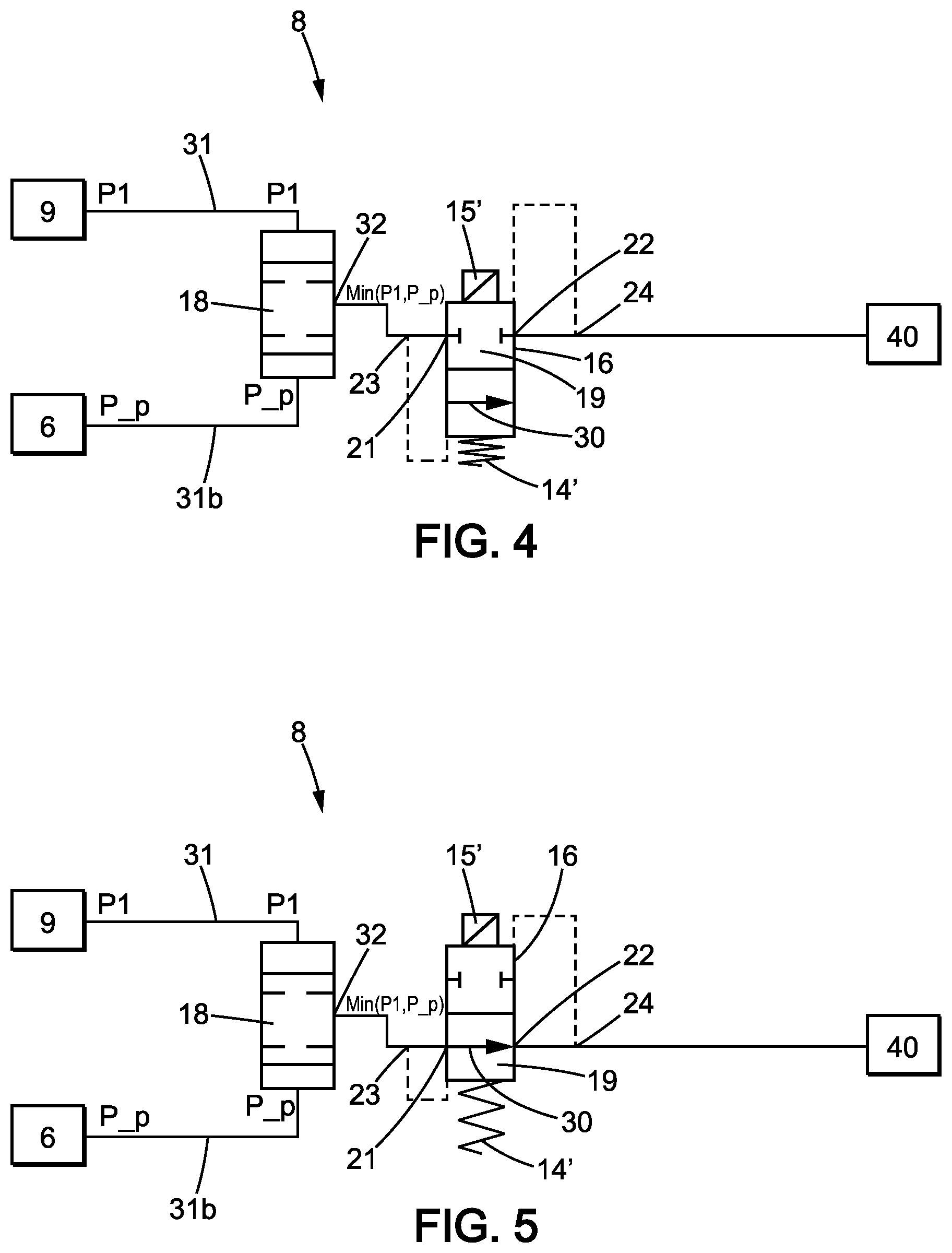 Patent US12097829 Figure 3 – Pneumatic anti-compound on service brake backup line