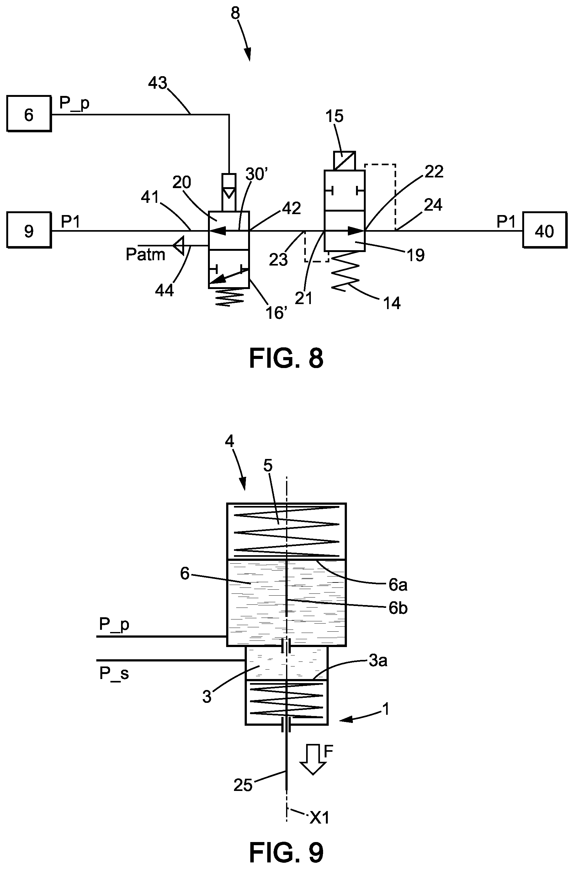 Patent US12097829 Figure 5 – Pneumatic anti-compound on service brake backup line