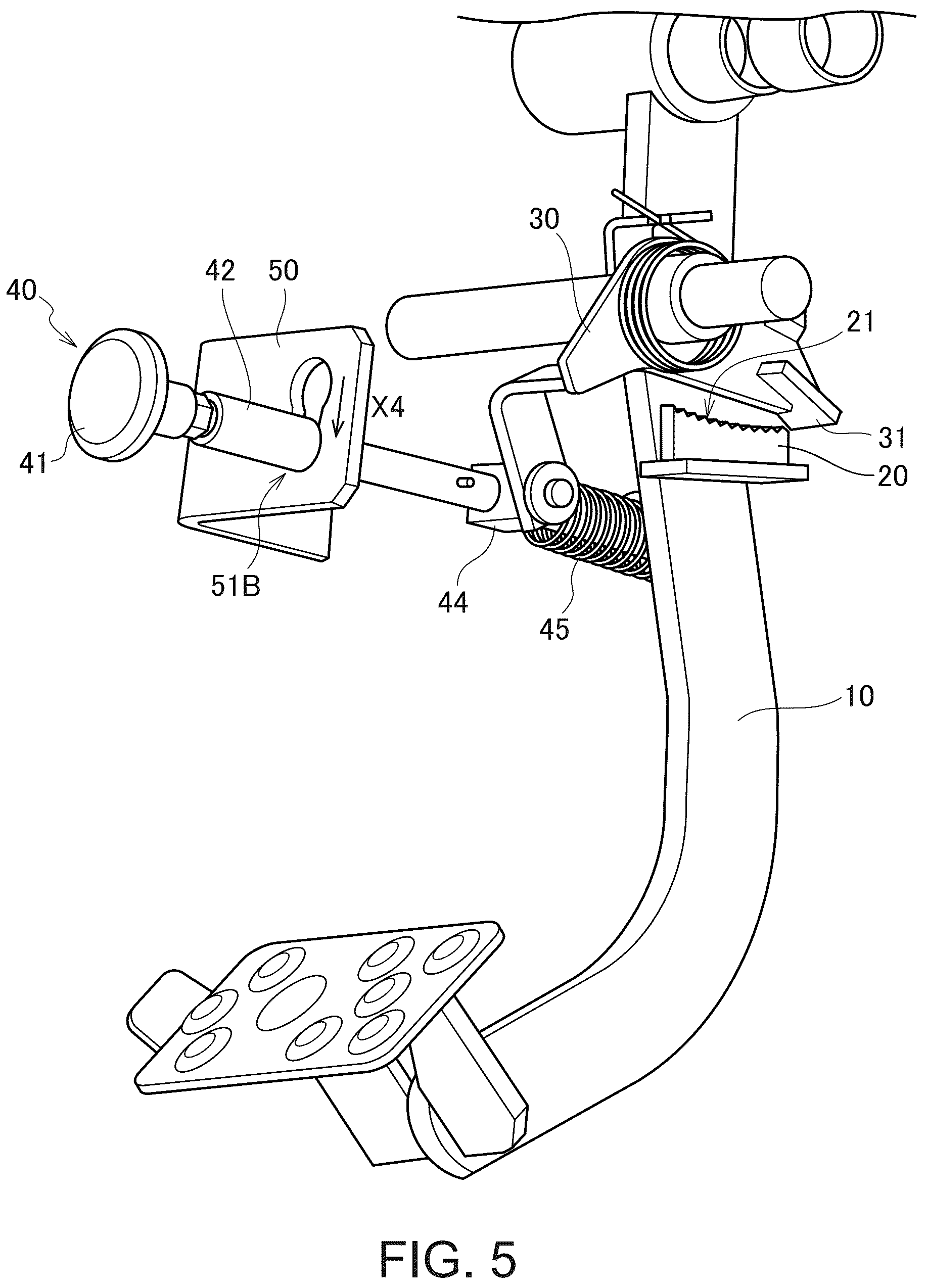 Patent US12097832 Figure 5 – Work vehicle