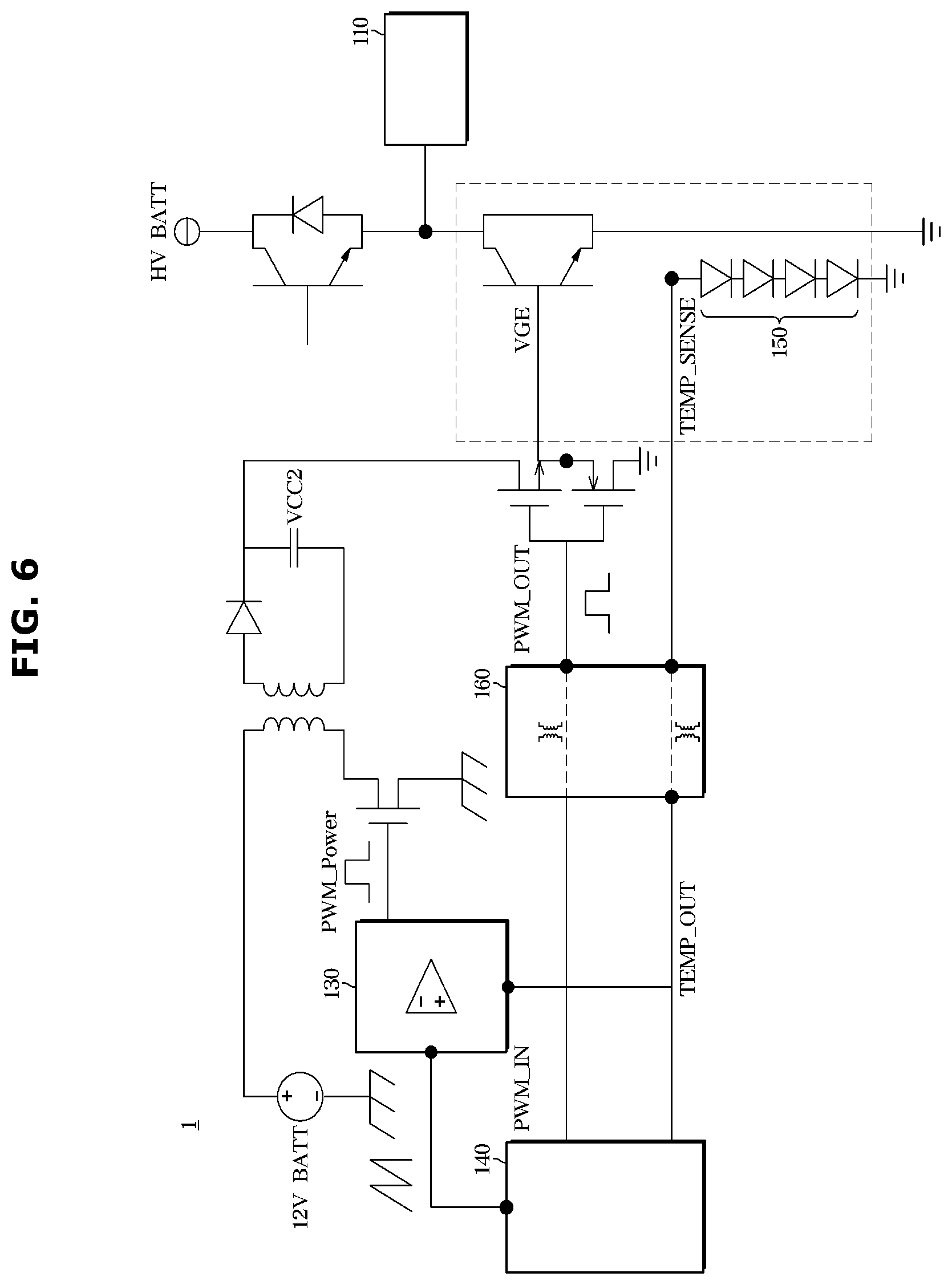 Patent US12097841 Figure 6 – Vehicle and method of controlling the same